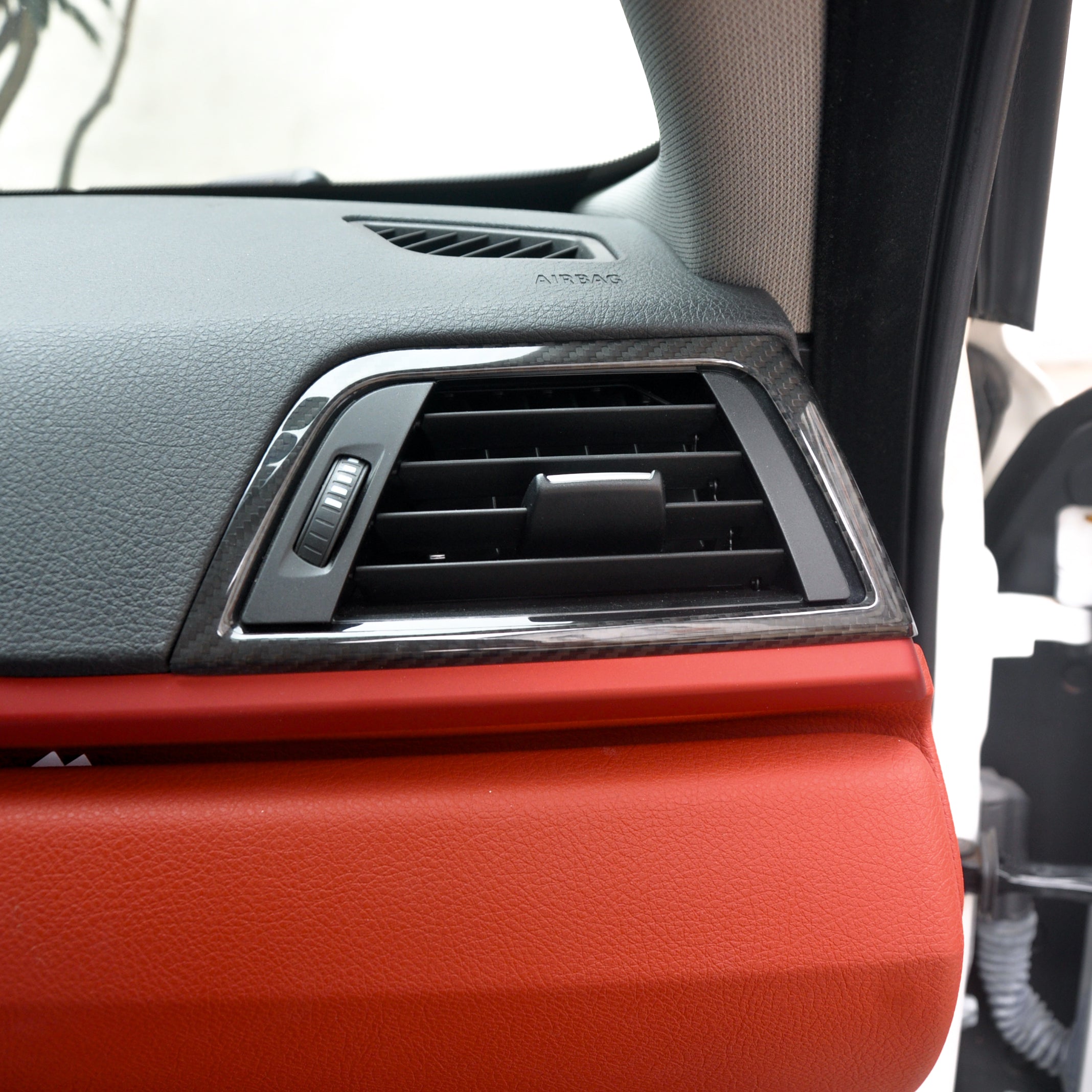 Dry Carbon Lüfterauslass Blenden V2 für BMW F30 F31 F32 F33 F36 F80 F82 F83