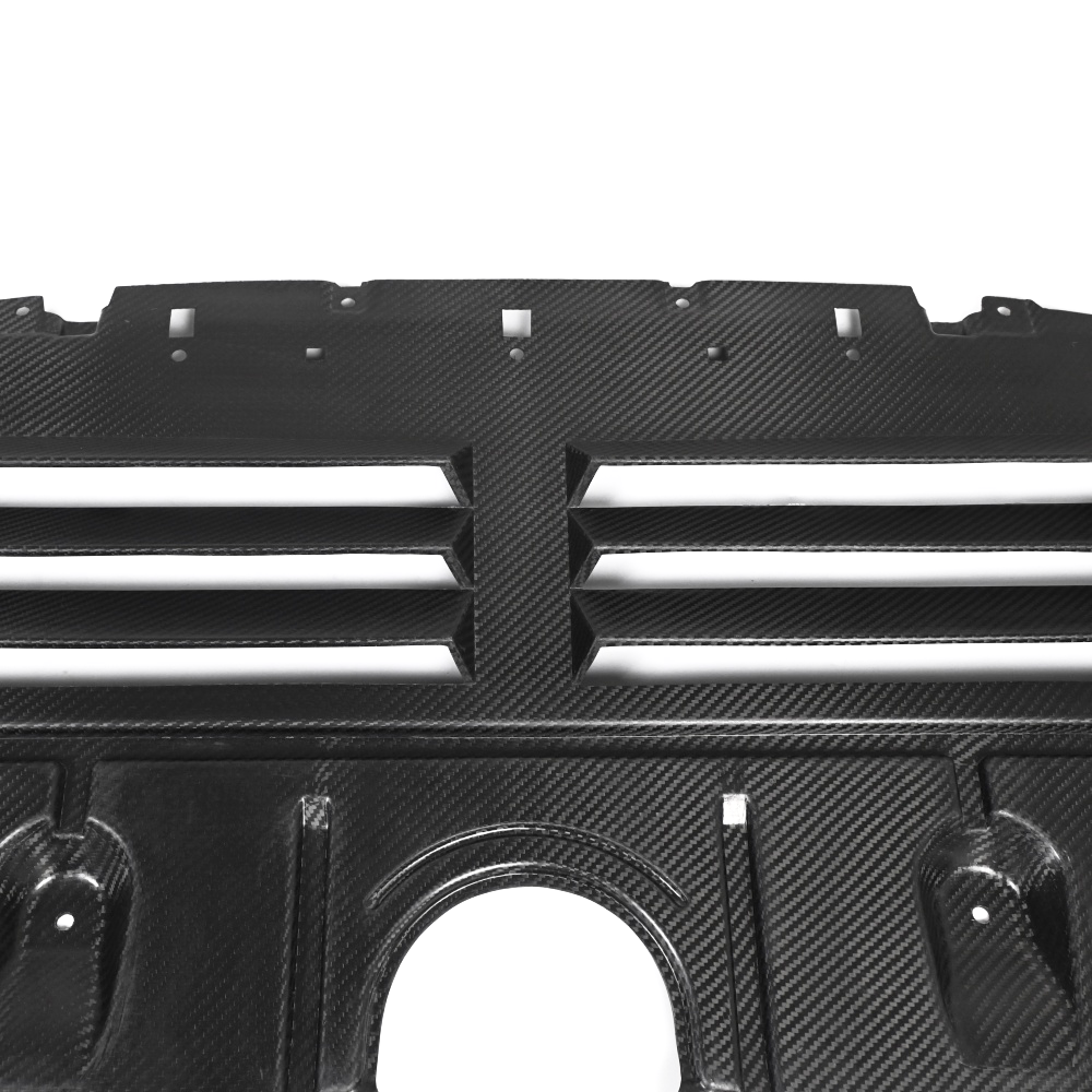 Dry-Carbon Unterbodenschutz mit Aerodynamik-Design passend für BMW M2 G87, M3 G80/G81, M4 G82/G83 – Leichtbau-Diffusorboden