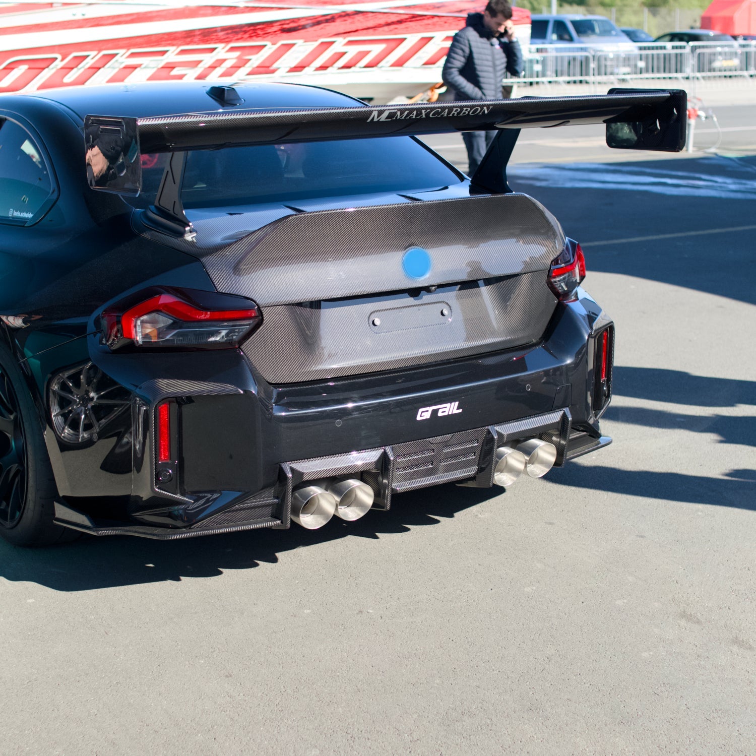 Dry-Carbon Heckdiffusor Ultra passend für BMW M2 G87