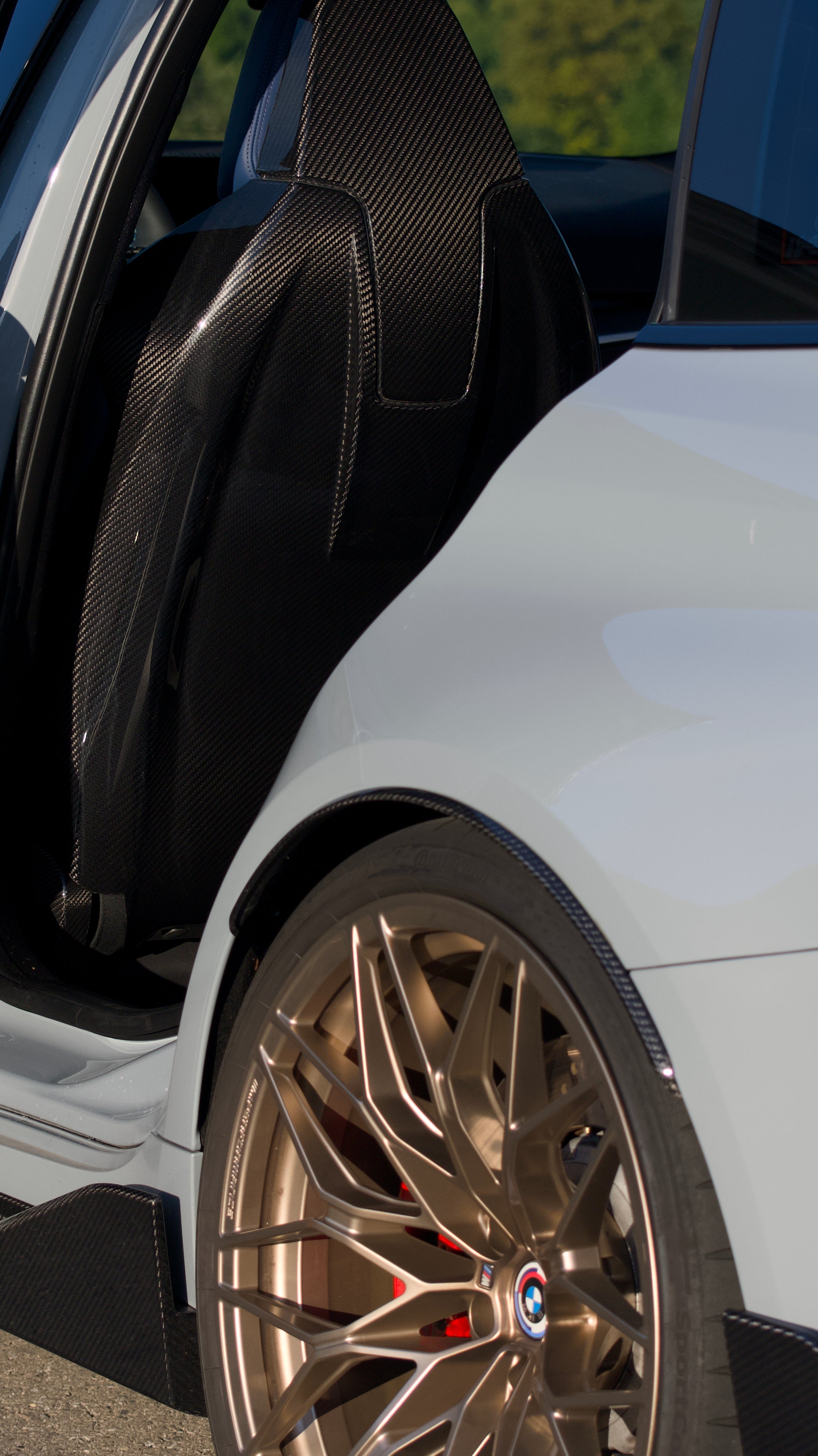 Dry Carbon Sitzcover Ersatz für BMW M3 G80 G81 / M8 F93 / X3M F97 / X4M F98 Satz