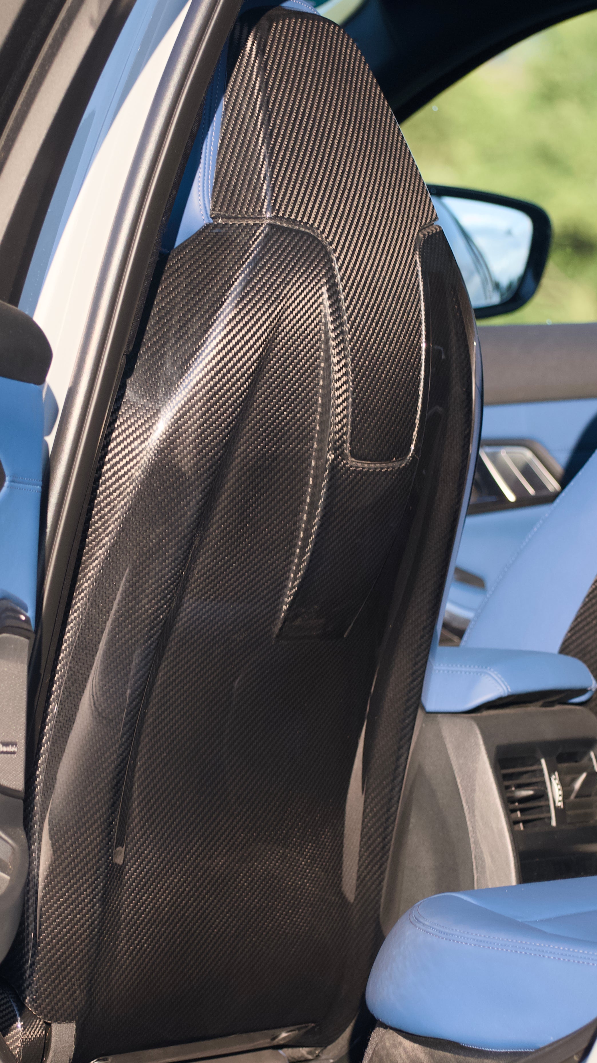 Dry Carbon Sitzcover Ersatz für BMW M3 G80 G81 / M8 F93 / X3M F97 / X4M F98 Satz