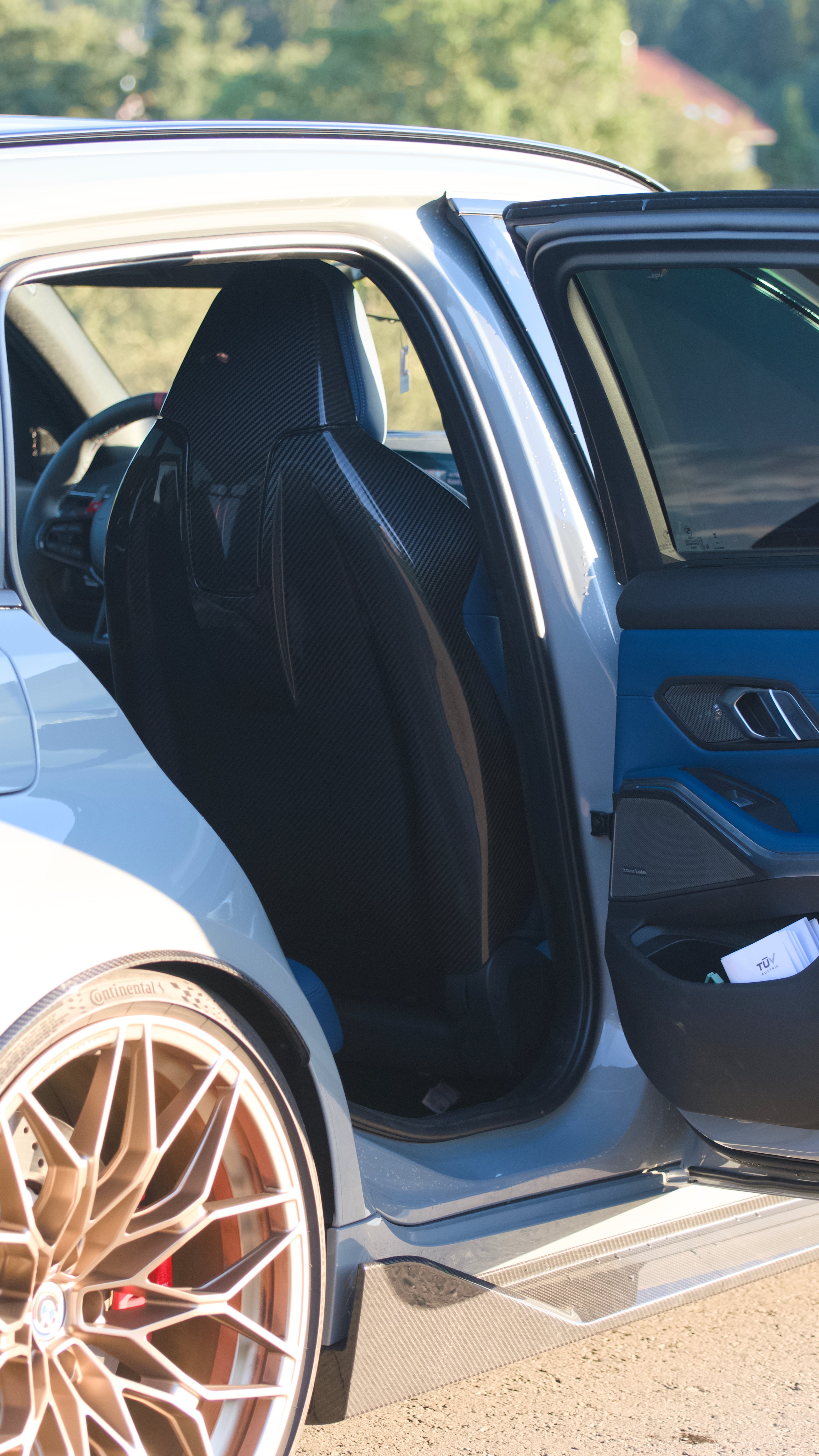 Dry Carbon Sitzcover Ersatz für BMW M3 G80 G81 / M8 F93 / X3M F97 / X4M F98 Satz