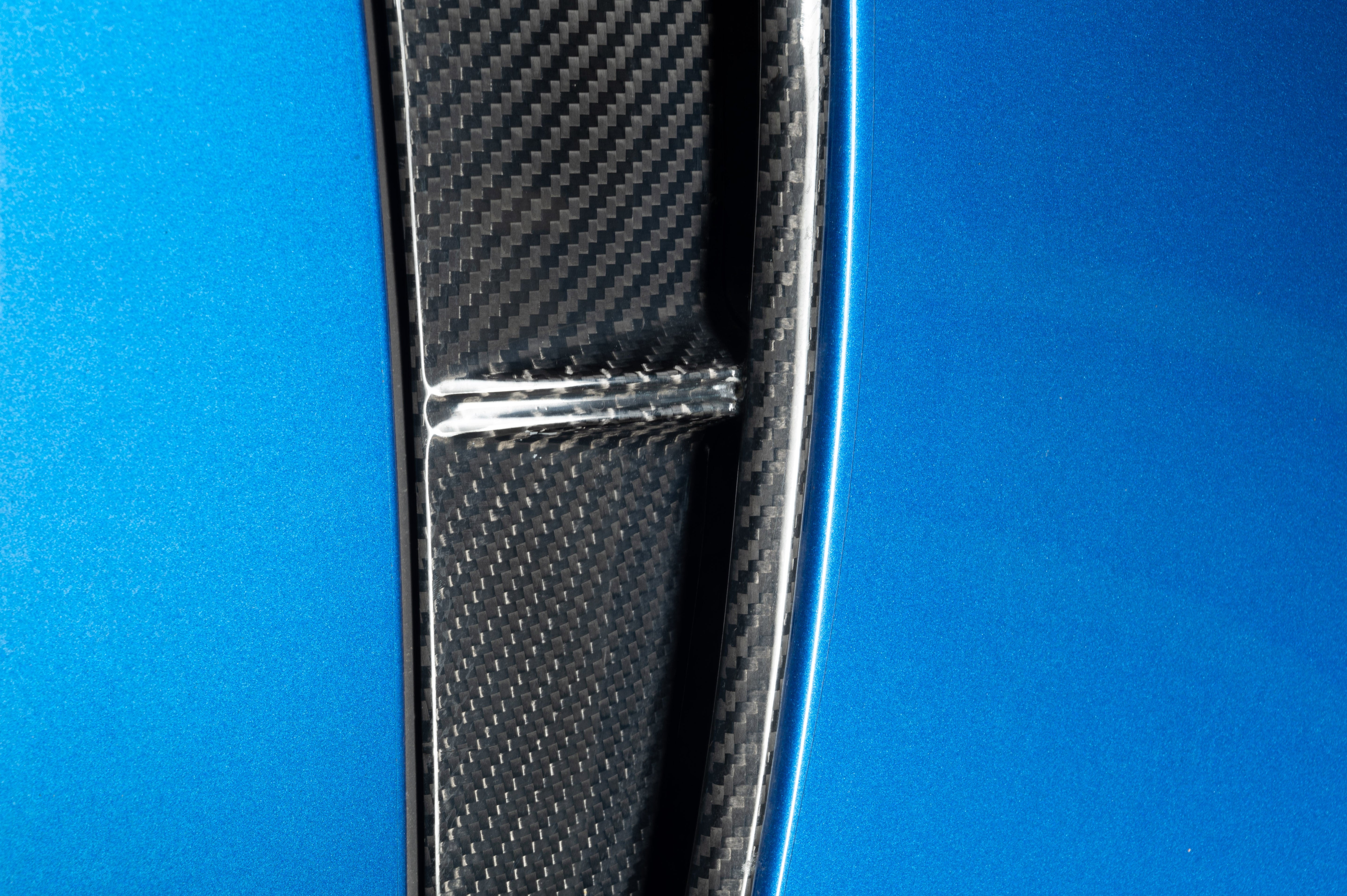 Carbon Kotflügel-Lufteinlass passend für Porsche Panamera 971 GTS – Motorsport-Detail