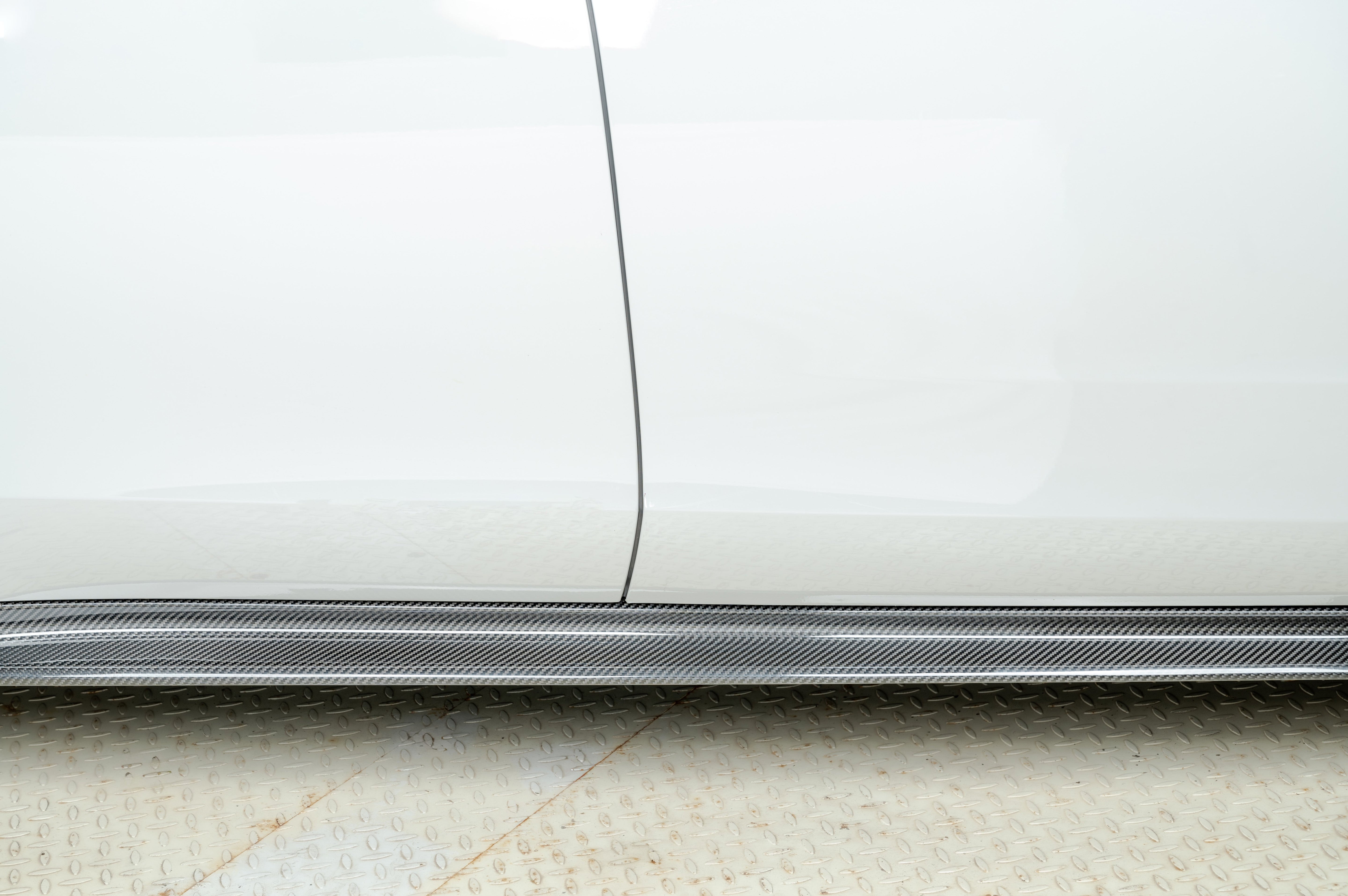 Carbon Seitenschweller passend für Porsche Panamera 976 – dynamische Seitenlinie