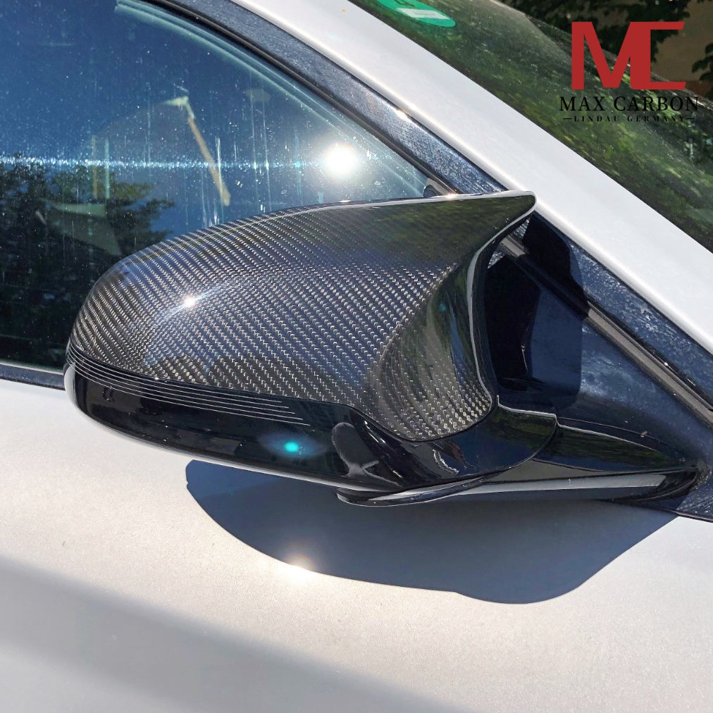 Dry-Carbon Spiegelkappen passend für BMW M2 F87 / M3 F80 / M4 F82 F83 – Carbon statt Lack