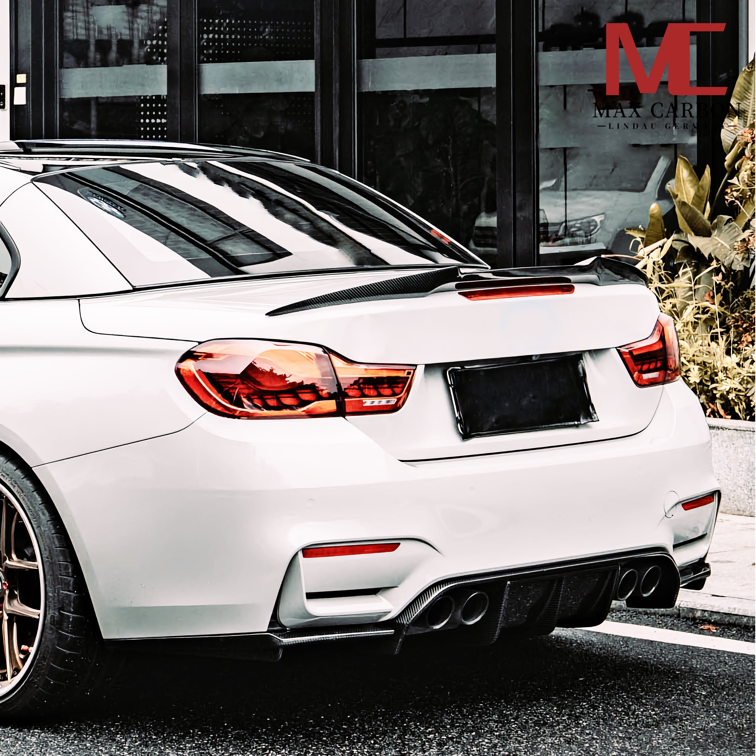 Dry-Carbon Heckdiffusor passend für BMW M3 F80 / M4 F82 / F83 – mit Gutachten