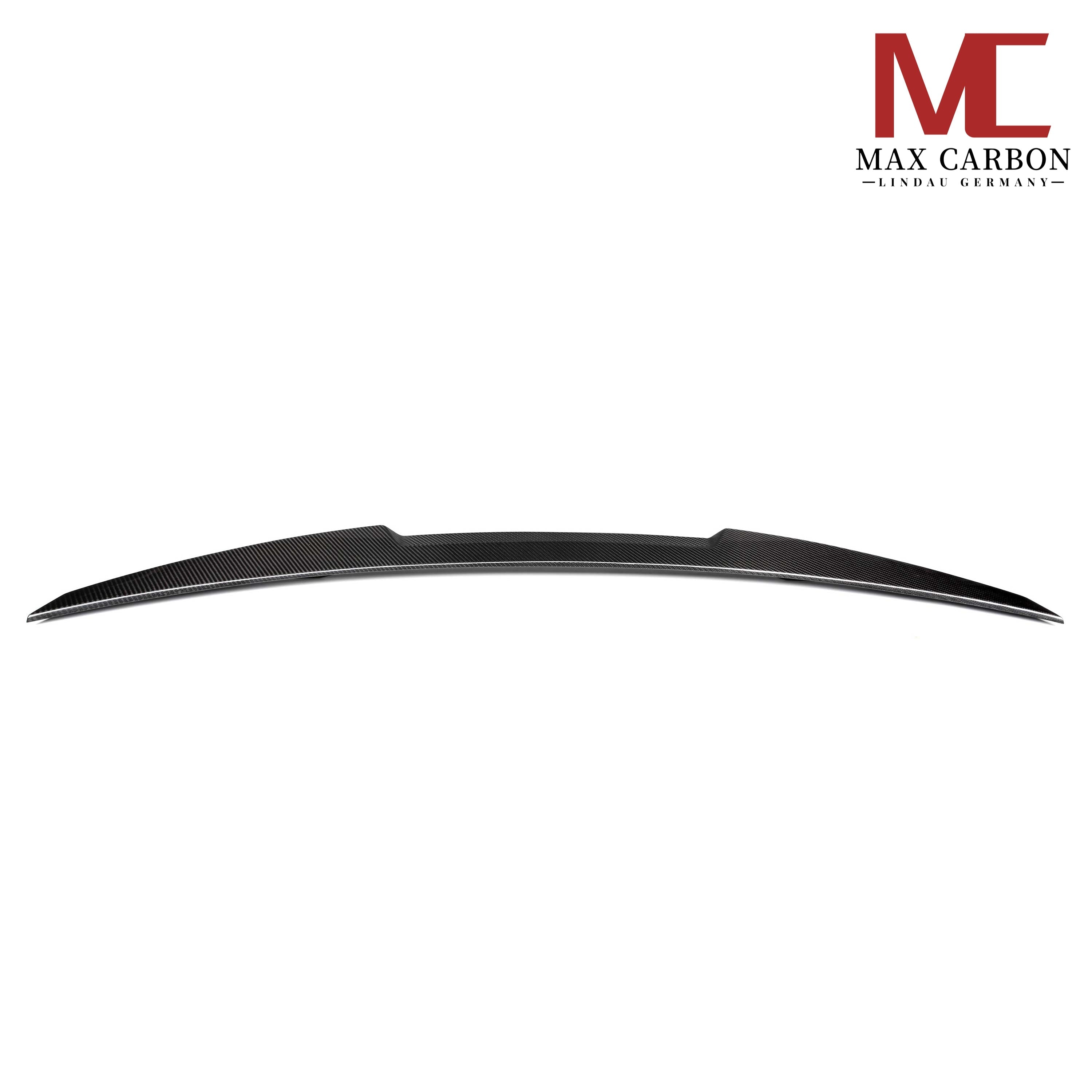 Dry-Carbon Ducktail-Heckspoiler passend für BMW M3 F80 und 3er F30 – Abrisskante in Sichtcarbon