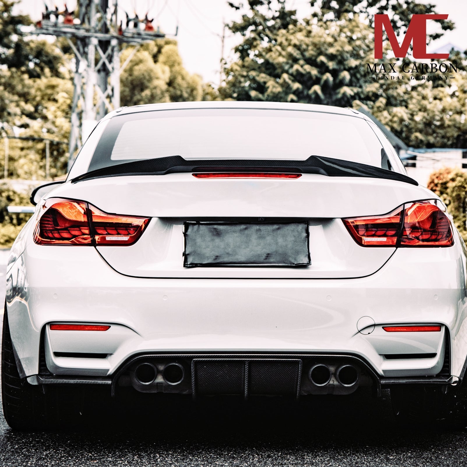 Dry Carbon Heckdiffusor für BMW M3 F80 / M4 F82 F83