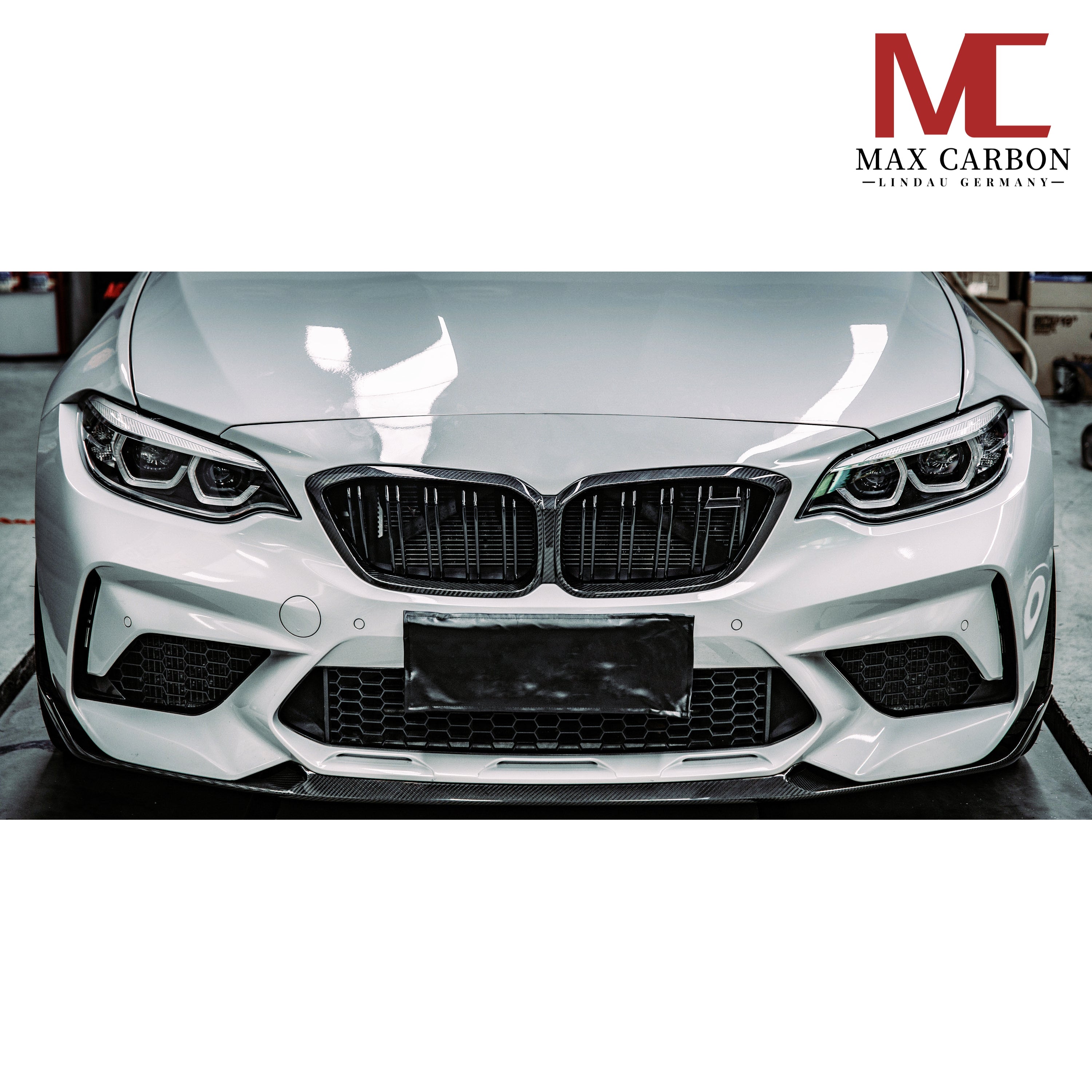 Dry Carbon Frontlippe für BMW M2 F87 Competition & CS