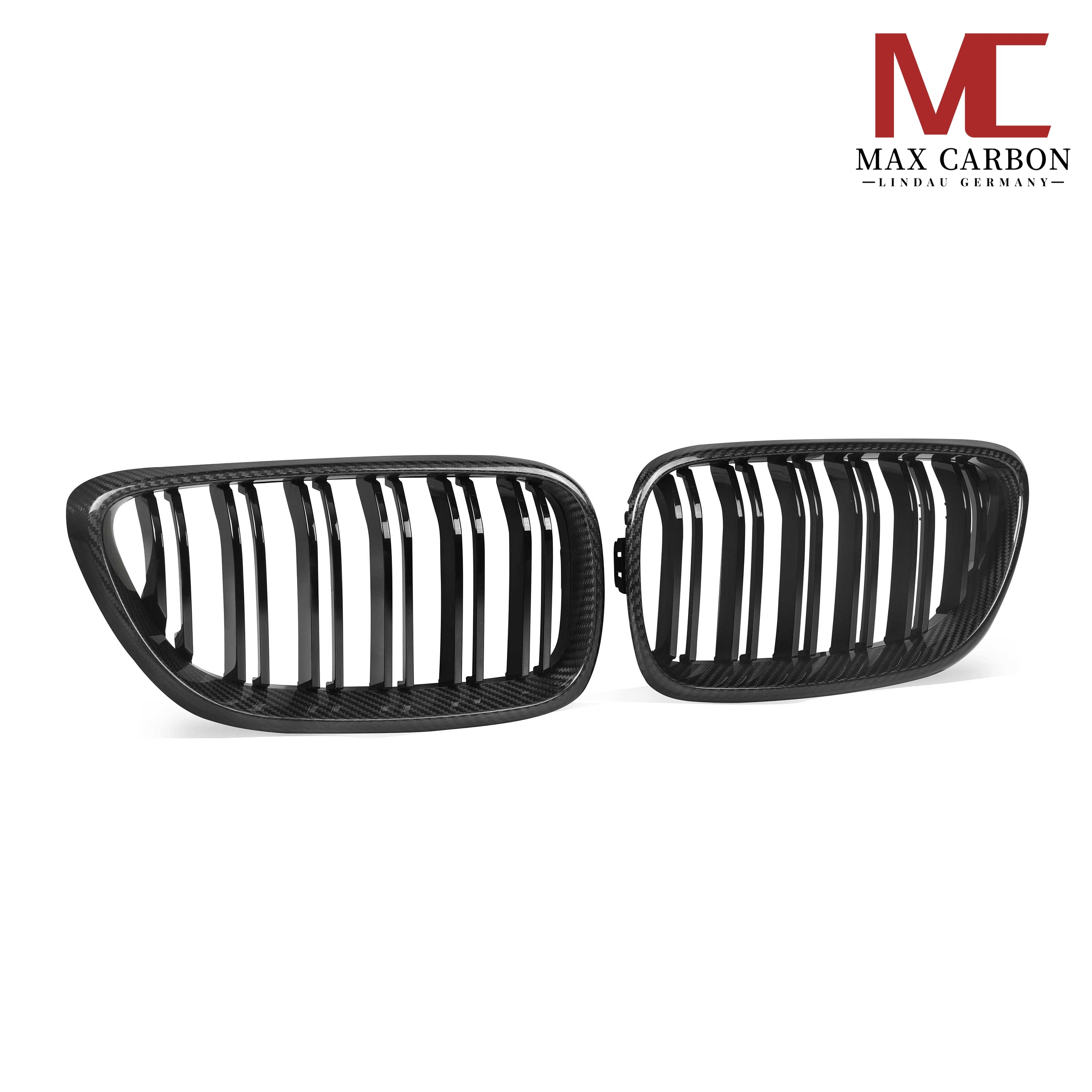 Dry-Carbon Kühlergrill passend für BMW M2 F87 & 2er F22 F23 – Carbon-Niere mit Präsenz