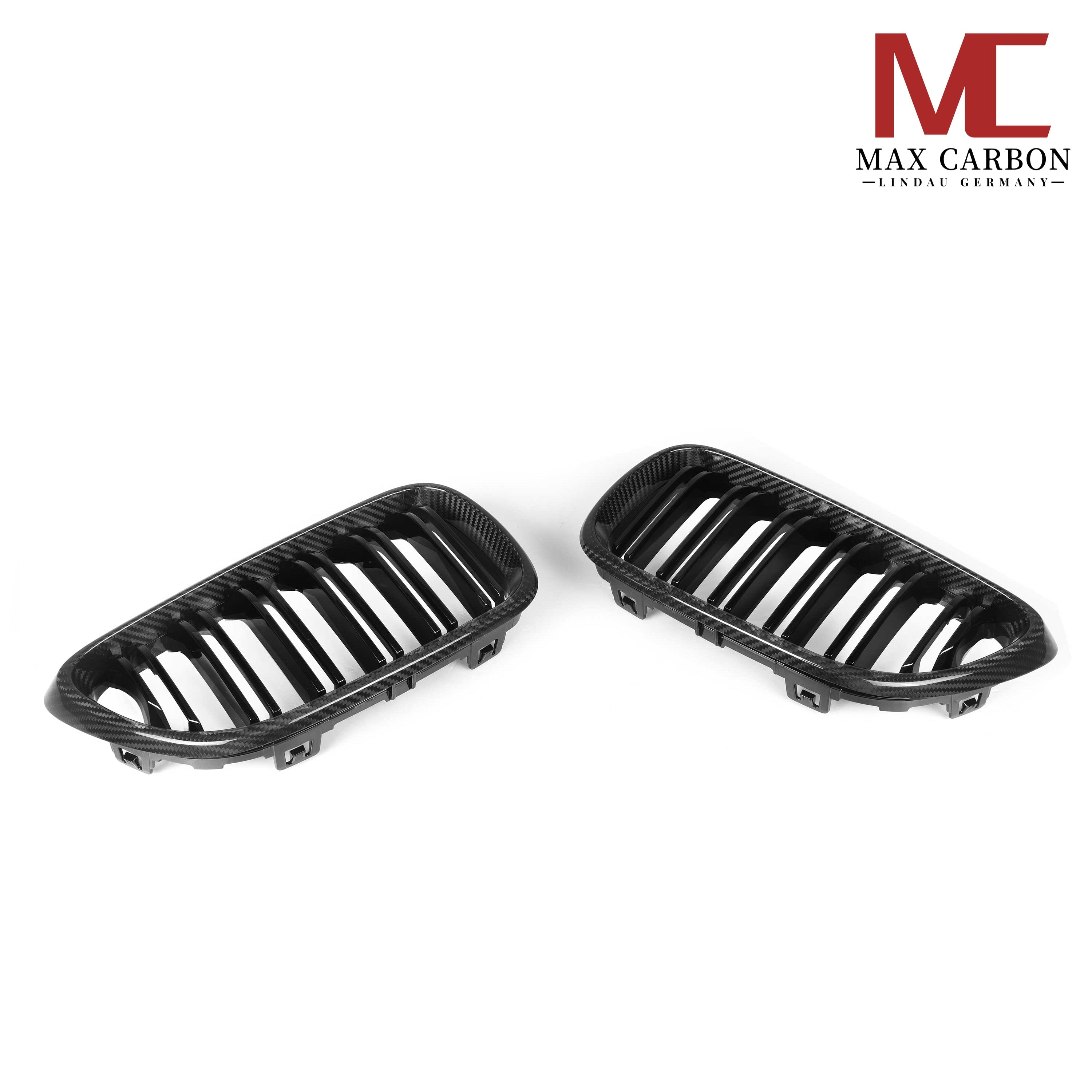 Dry Carbon Kühlergrill für BMW M2 F87 2er F22 F23 - N55 Motor