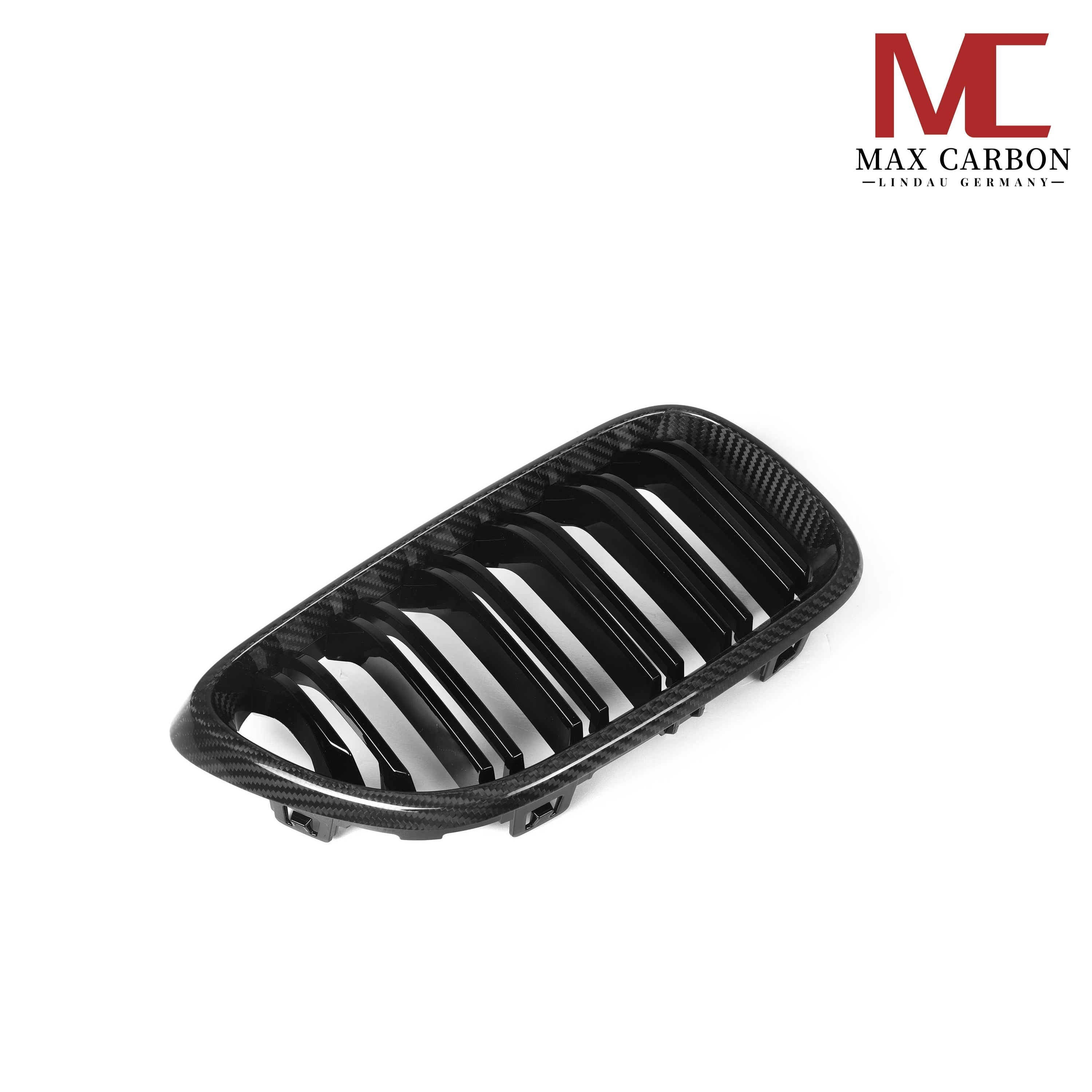 Dry-Carbon Kühlergrill passend für BMW M2 F87 & 2er F22 F23 – Carbon-Niere mit Präsenz