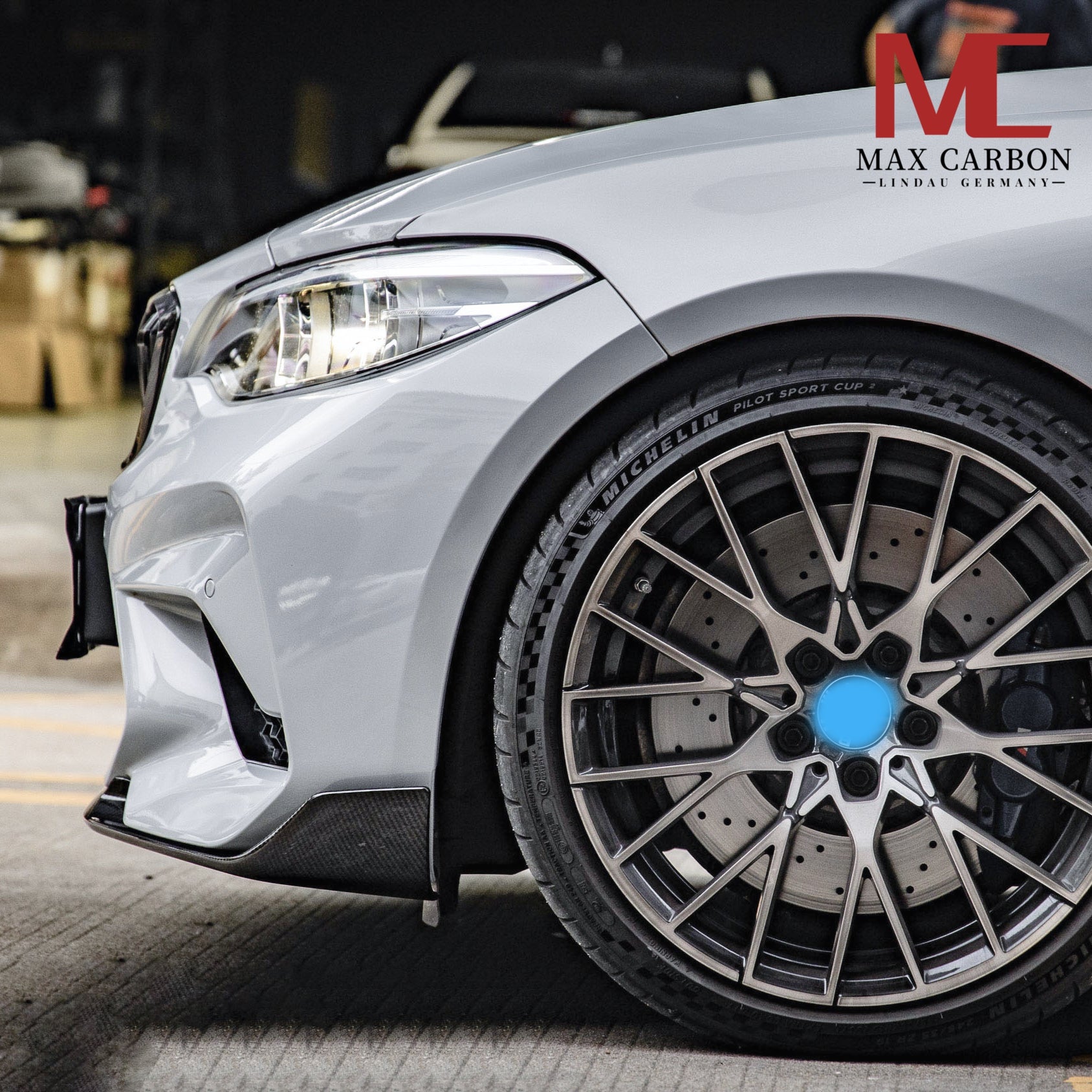 Dry Carbon Frontlippe für BMW M2 F87 Competition & CS