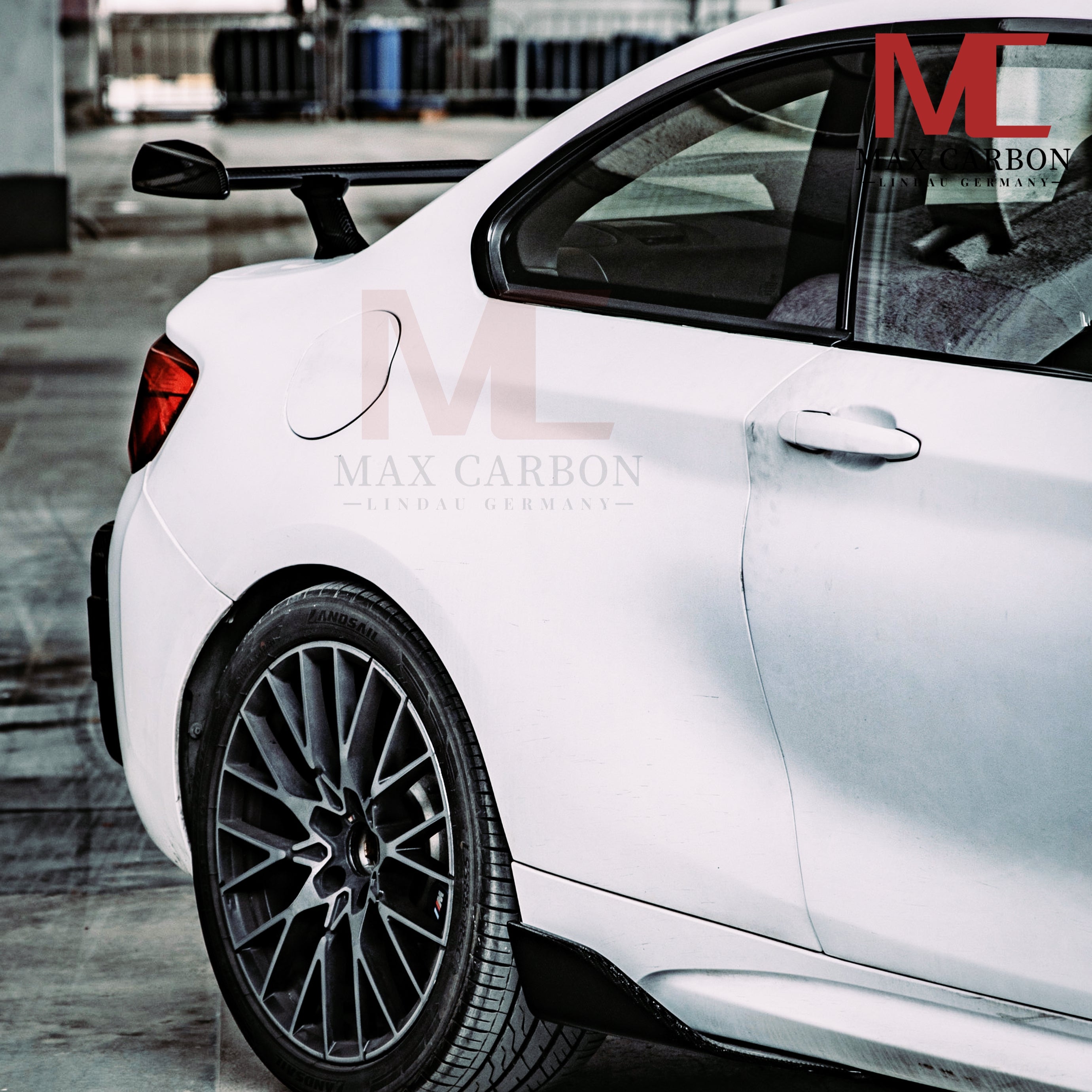 Dry-Carbon Heckflügel passend für BMW M2 F87, M3 F80 & M4 F82 – Motorsport-Look