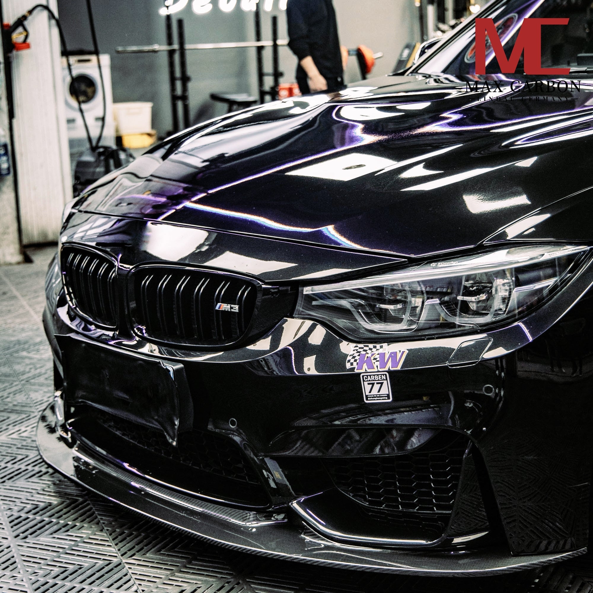 Dry Carbon Frontlippe für BMW M3 F80 M4 F82 F83 CS