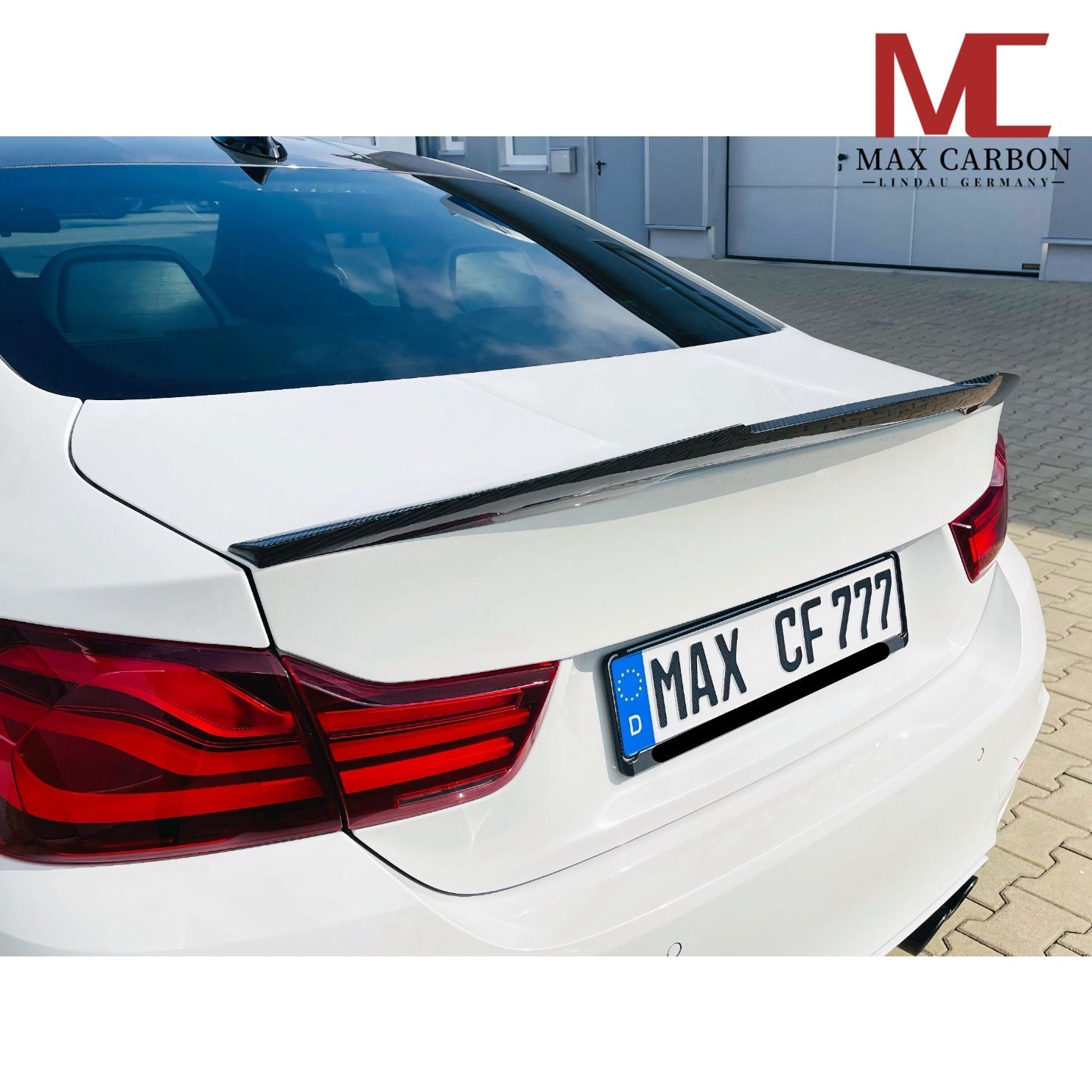 Dry Carbon Heckspoiler "Ducktail" passend für BMW 4er F32