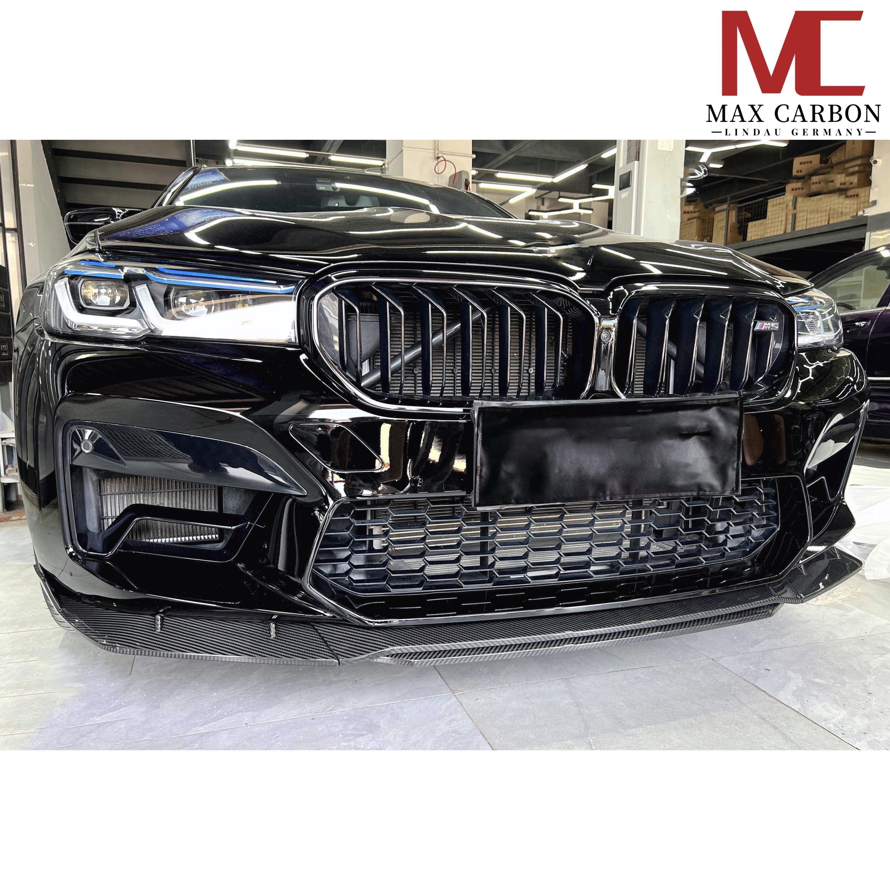 Dry Carbon Frontlippe für BMW M5 F90 LCI + Competition