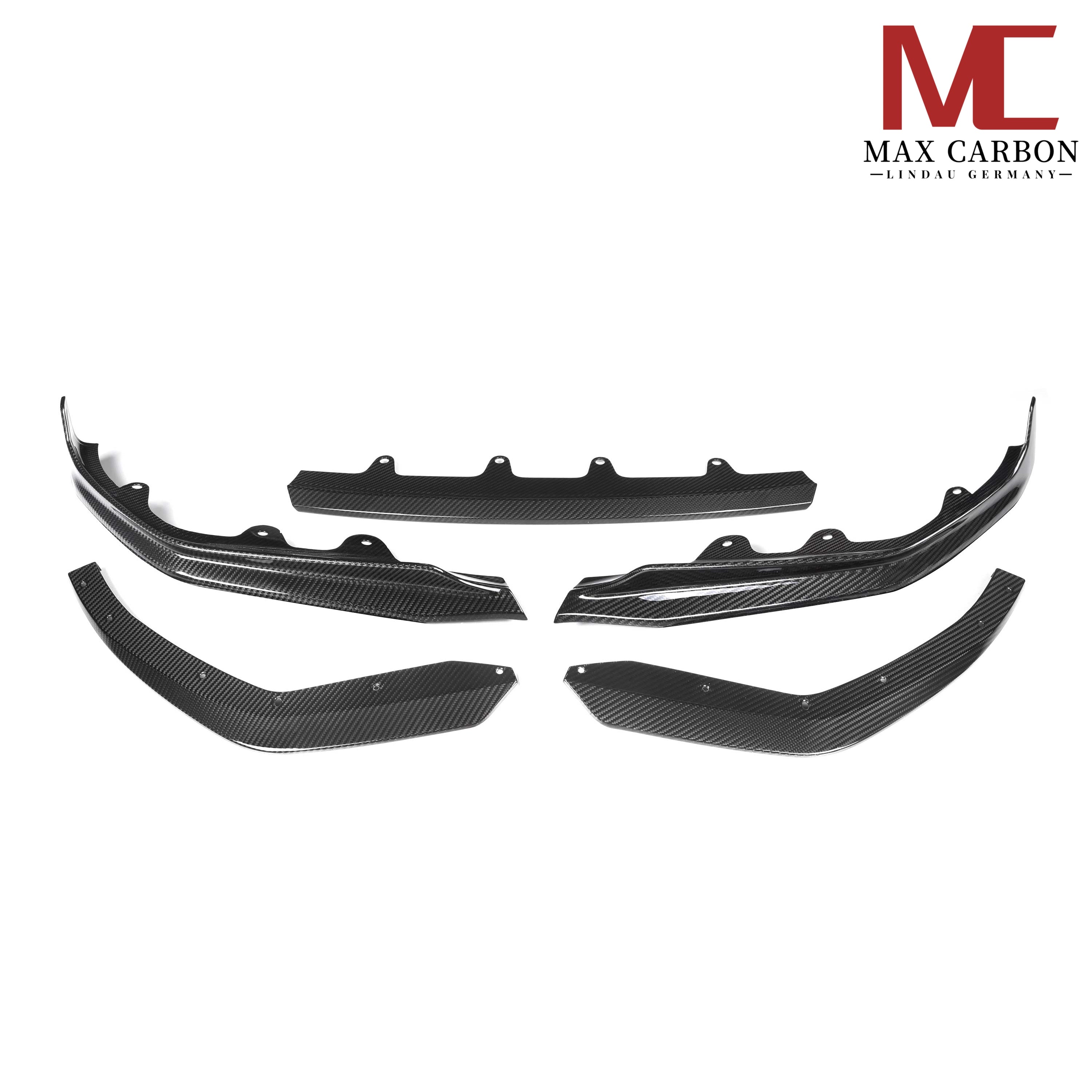 Dry-Carbon Frontlippe passend für BMW 3er G20/G21 Pre-LCI (M Paket) – leichte Front in echtem Carbon