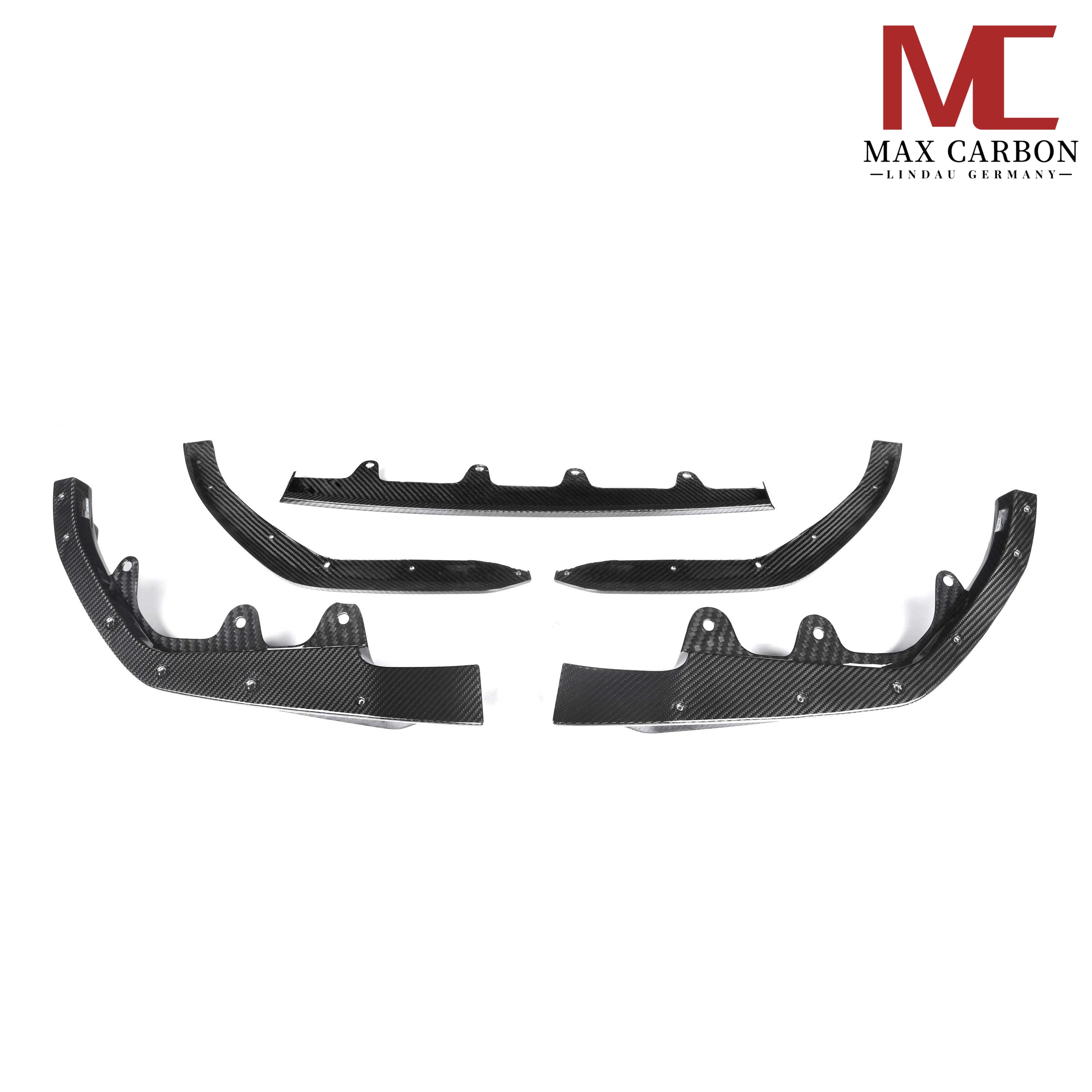 Dry-Carbon Frontlippe passend für BMW 3er G20/G21 Pre-LCI (M Paket) – leichte Front in echtem Carbon