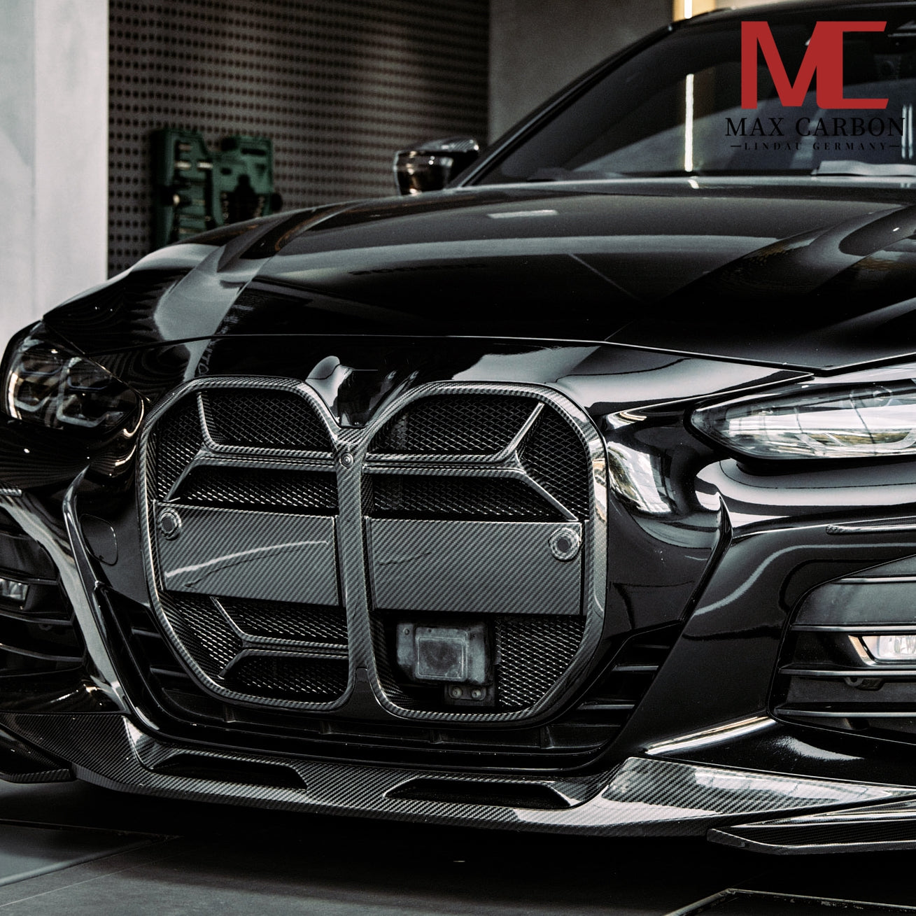 Dry Carbon Kühlergrill für BMW 4er i4 G26