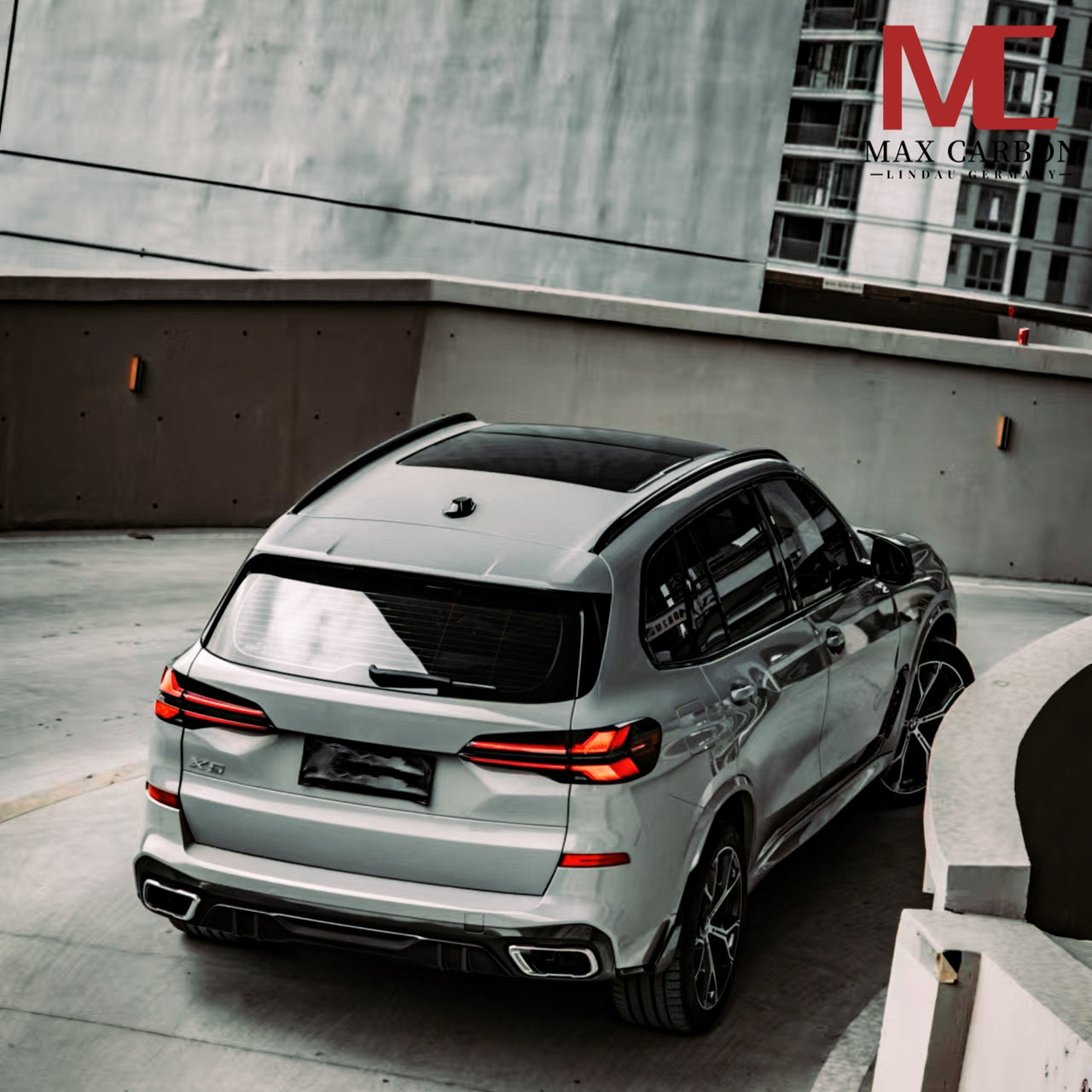Dry-Carbon Heckansatz Winglets für BMW X5 G05 (Pre-LCI & LCI)