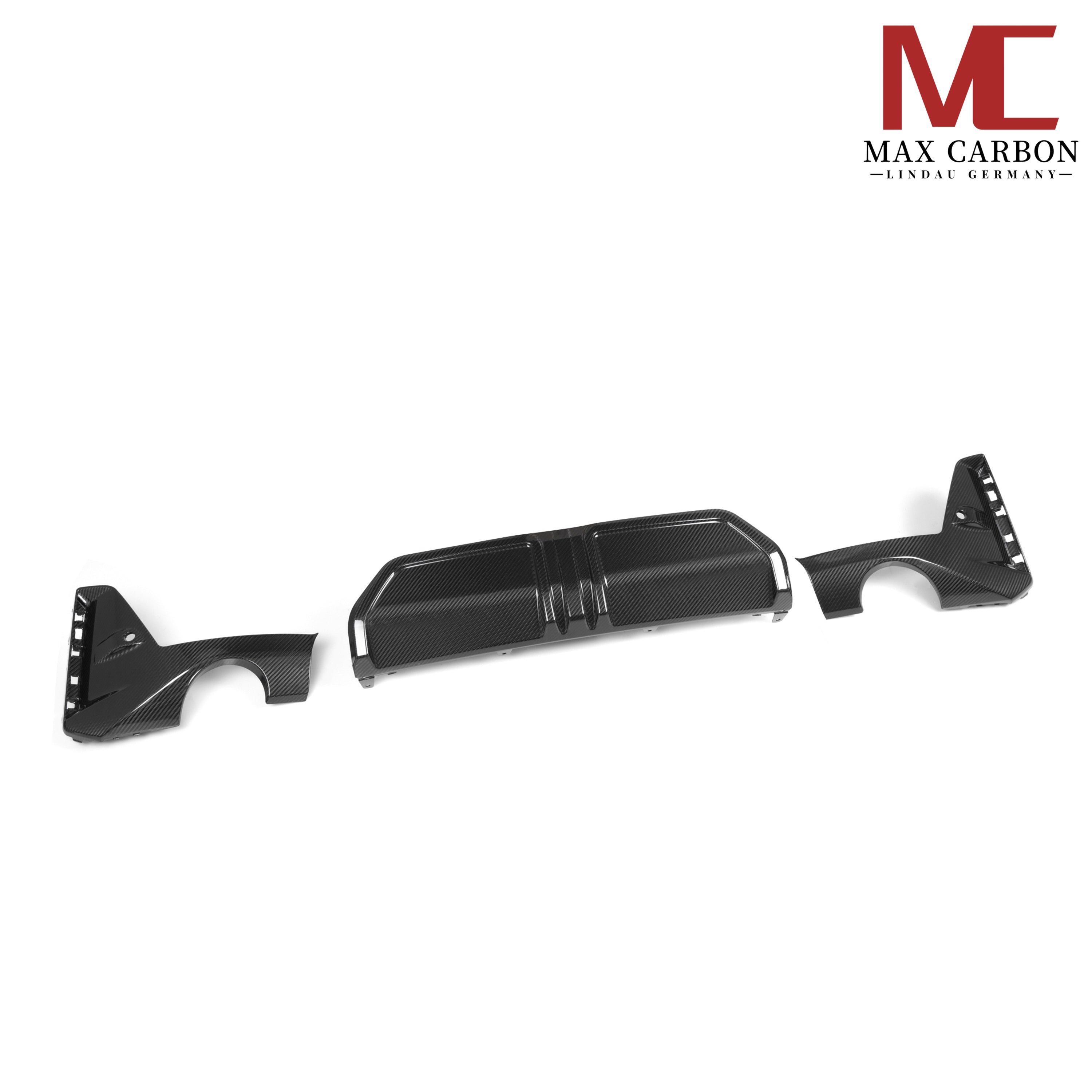 Dry Carbon Heckdiffusor für BMW 3er 330i G20 G21 nur LCI
