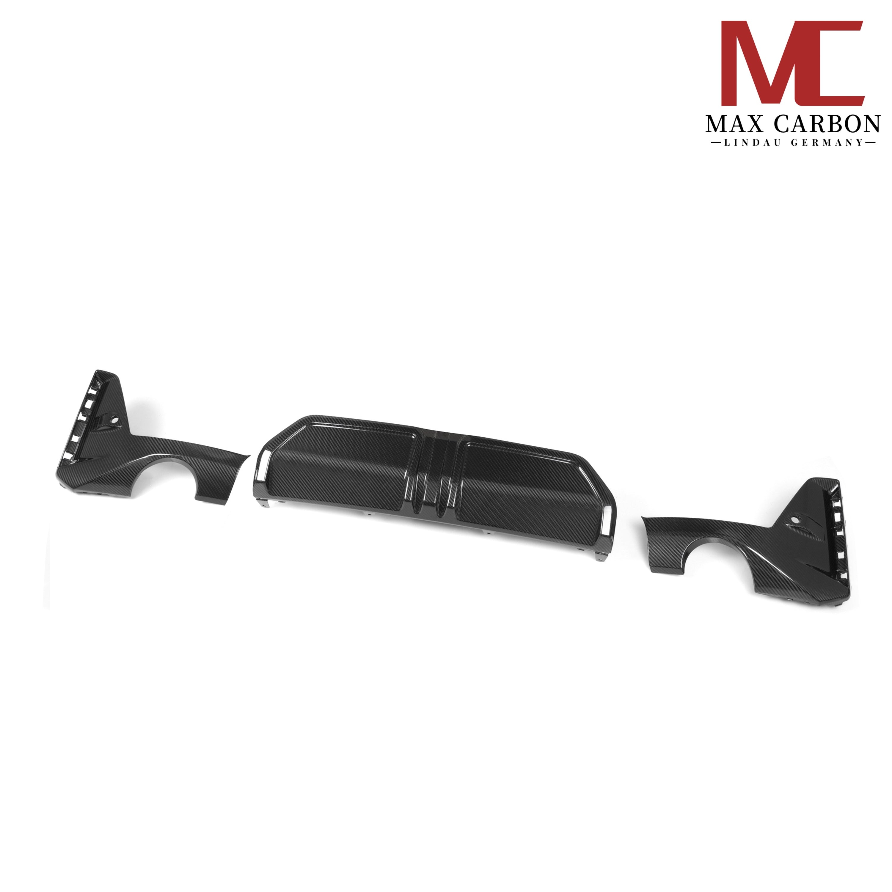 Dry Carbon Heckdiffusor für BMW 3er 330i G20 G21 nur LCI