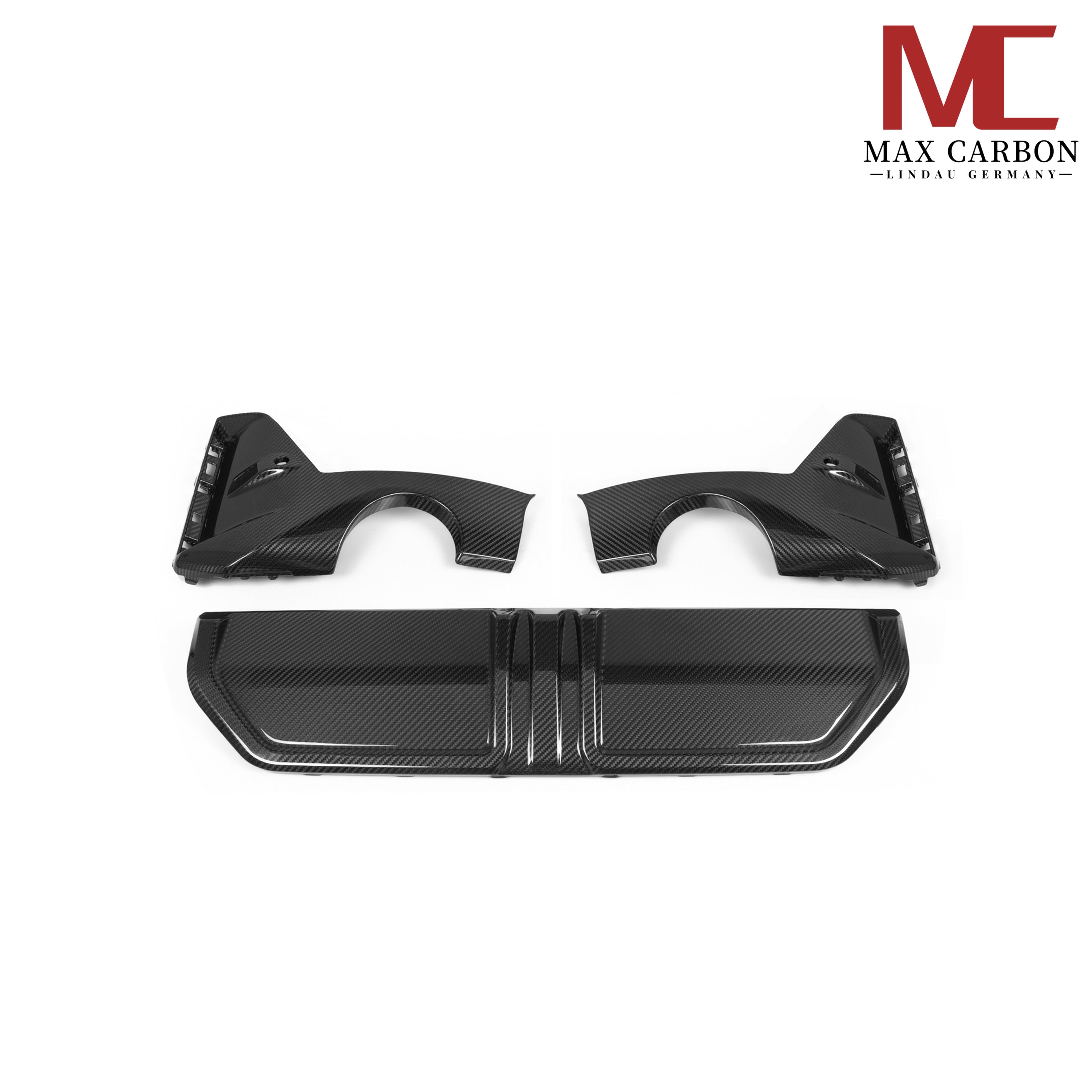 Dry Carbon Heckdiffusor für BMW 3er 330i G20 G21 nur LCI