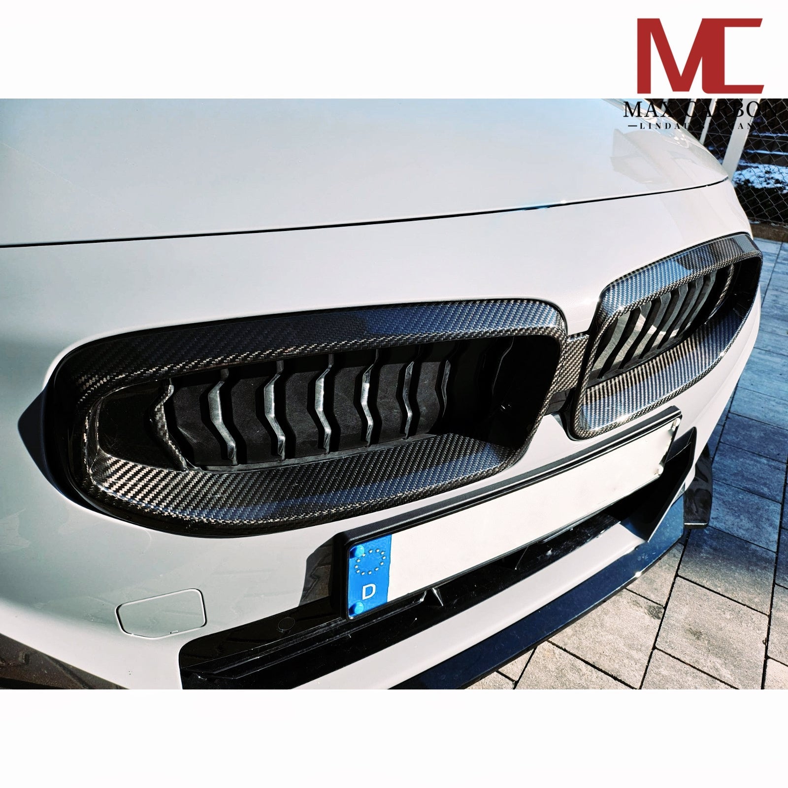 Dry-Carbon Kühlergrill passend für BMW 2er G42 M240i – Carbon-Front statt Serie