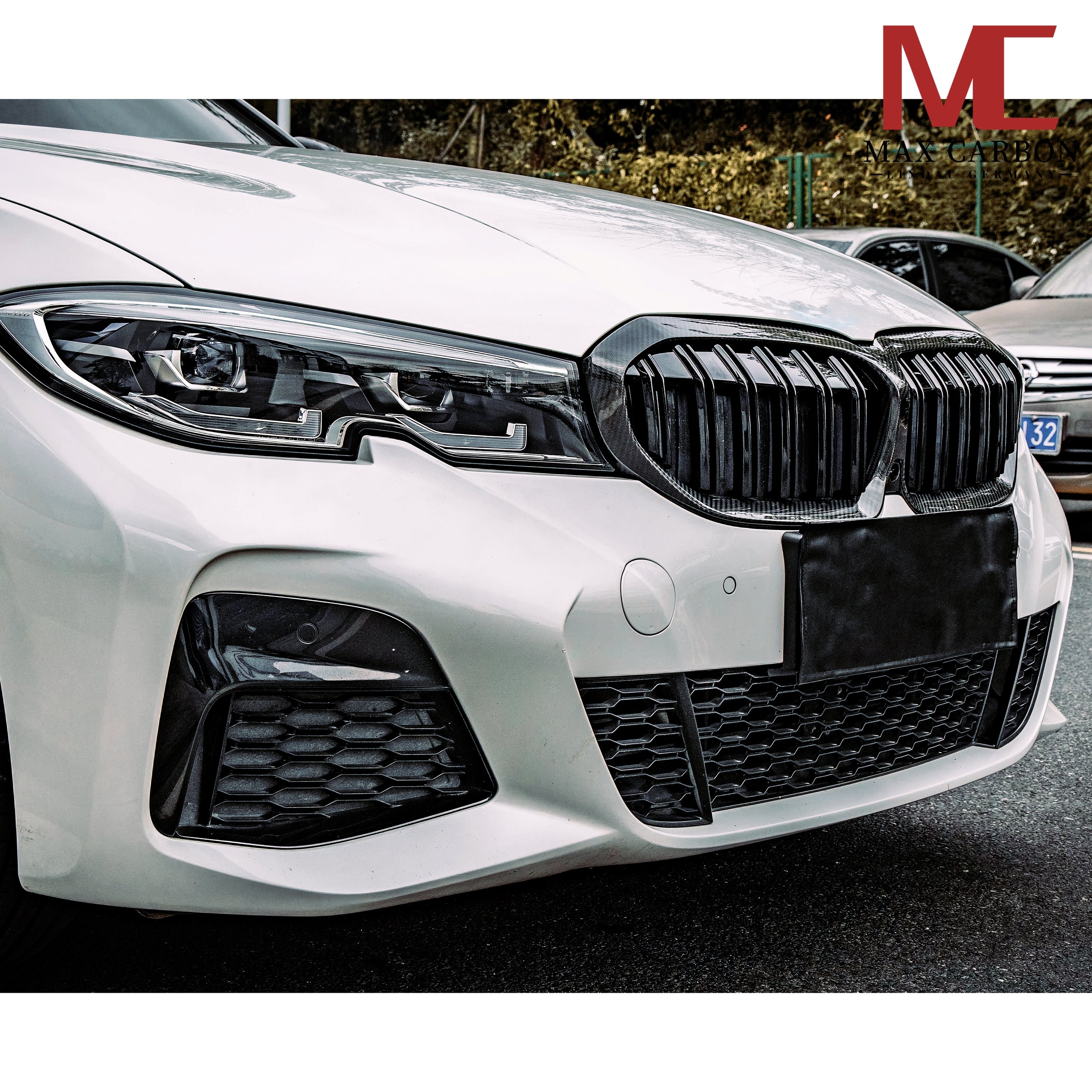 Dry Carbon Kühlergrill für BMW 3er G20 G21 Pre-LCI