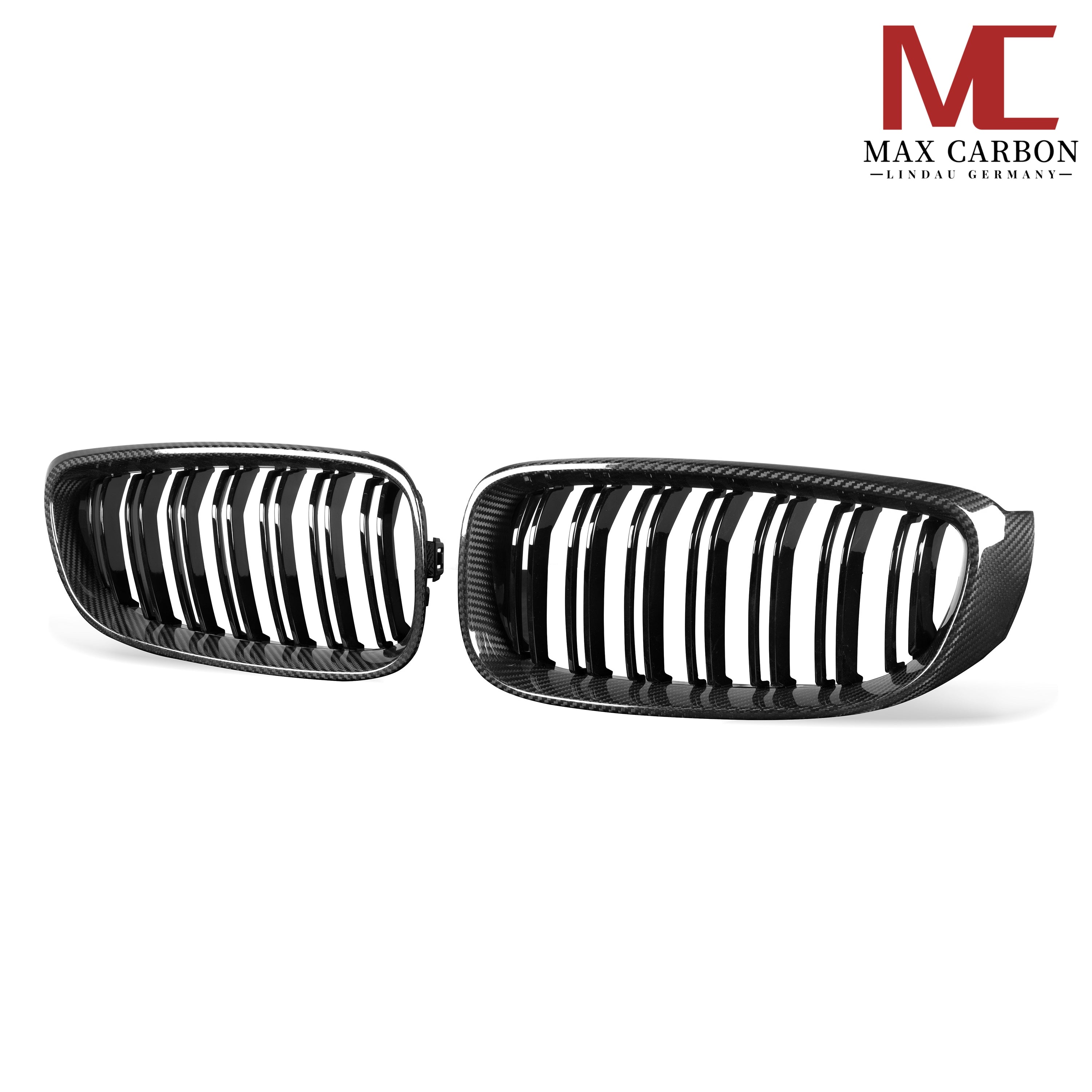 Dry Carbon Kühlergrill passend für BMW 3er F30 F31