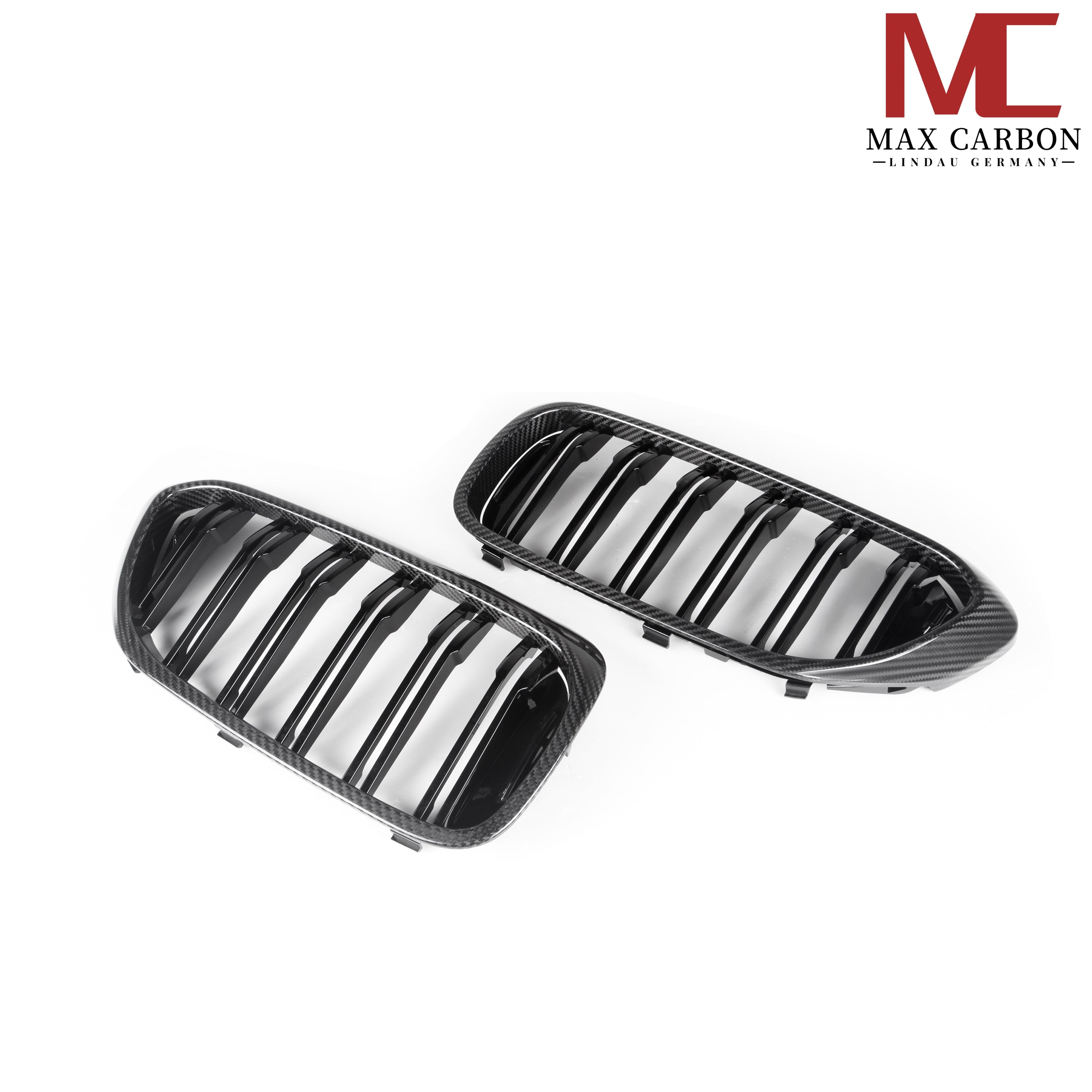 Dry-Carbon Kühlergrill Nieren passend für BMW M5 F90 / 5er G30 G31 Pre-LCI – Front Design
