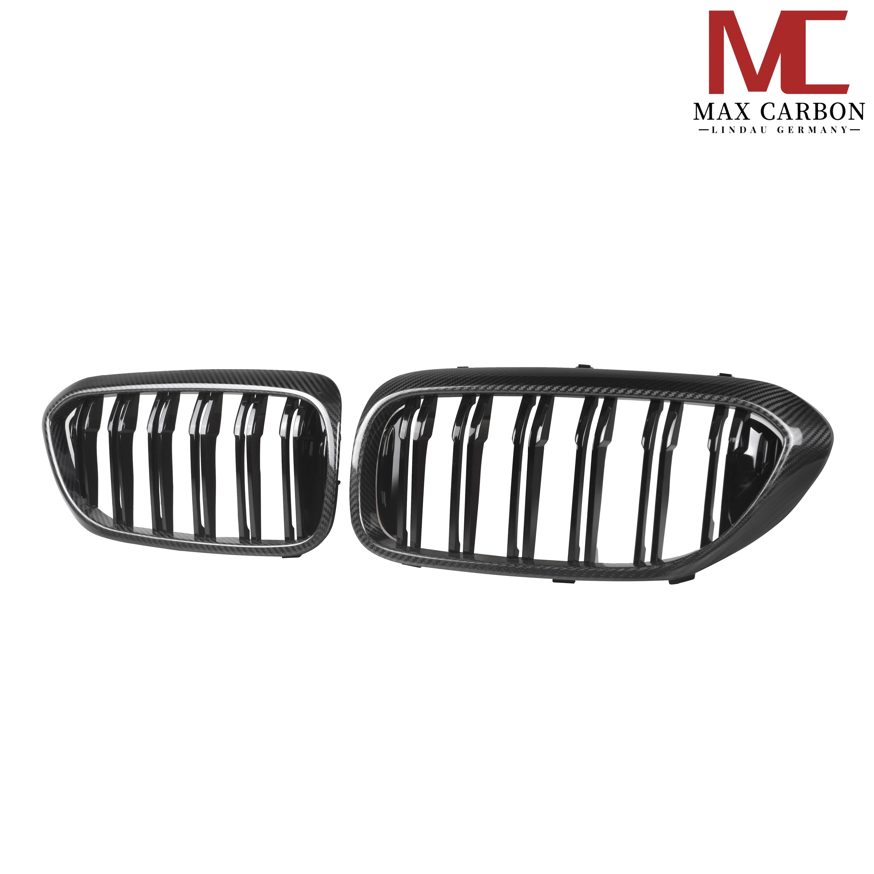 Dry-Carbon Kühlergrill Nieren passend für BMW M5 F90 / 5er G30 G31 Pre-LCI – Front Design