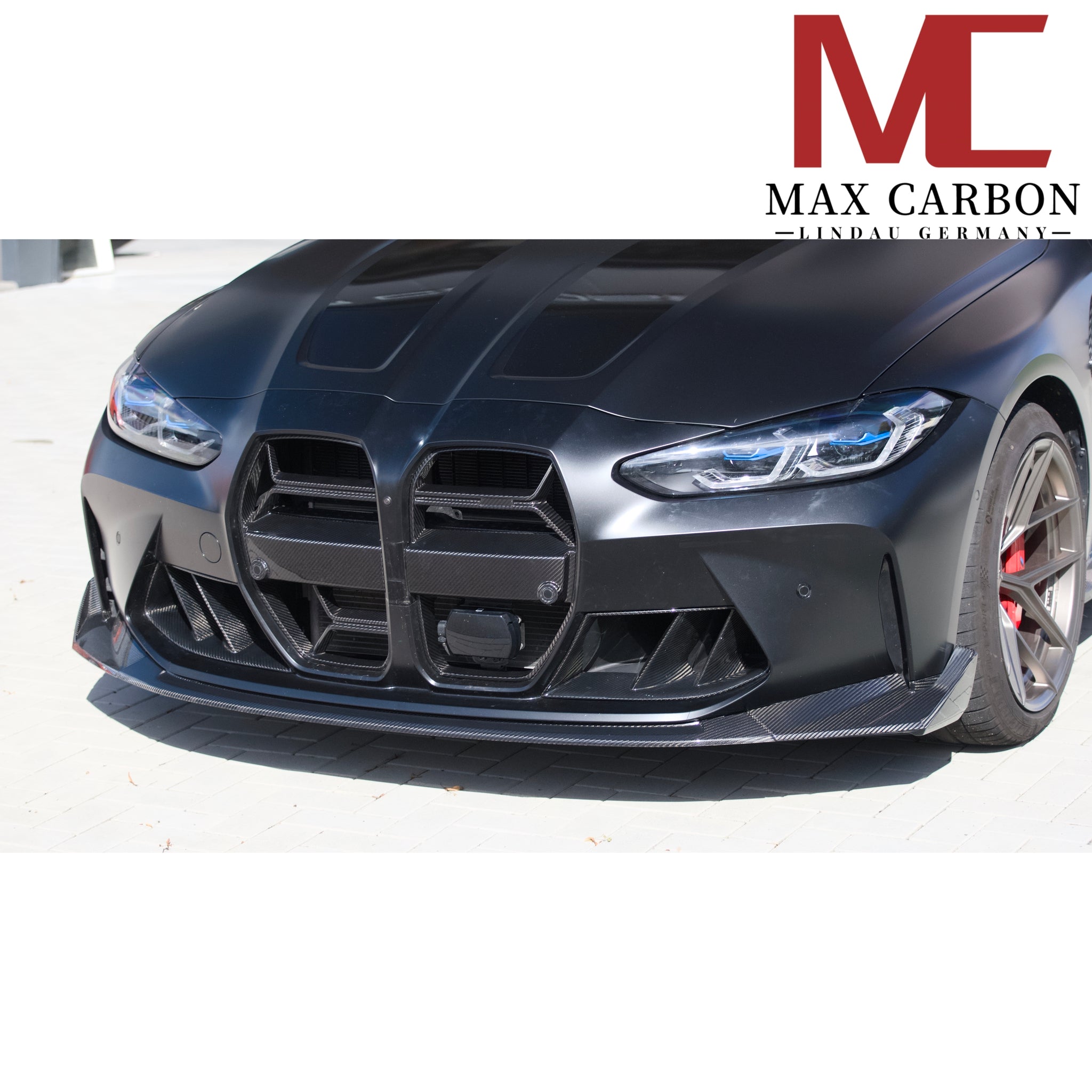 Carbon Kühlergrill-Nieren passend für BMW M3 G80/G81 und M4 G82/G83, Echtcarbon - Getsdowned