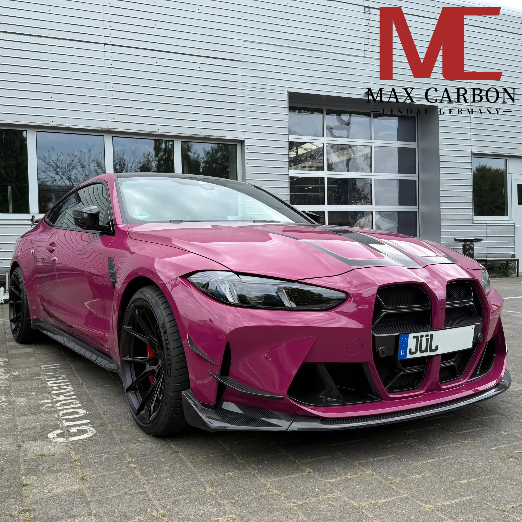 Carbon Kühlergrill-Nieren passend für BMW M3 G80/G81 und M4 G82/G83, Echtcarbon - Getsdowned