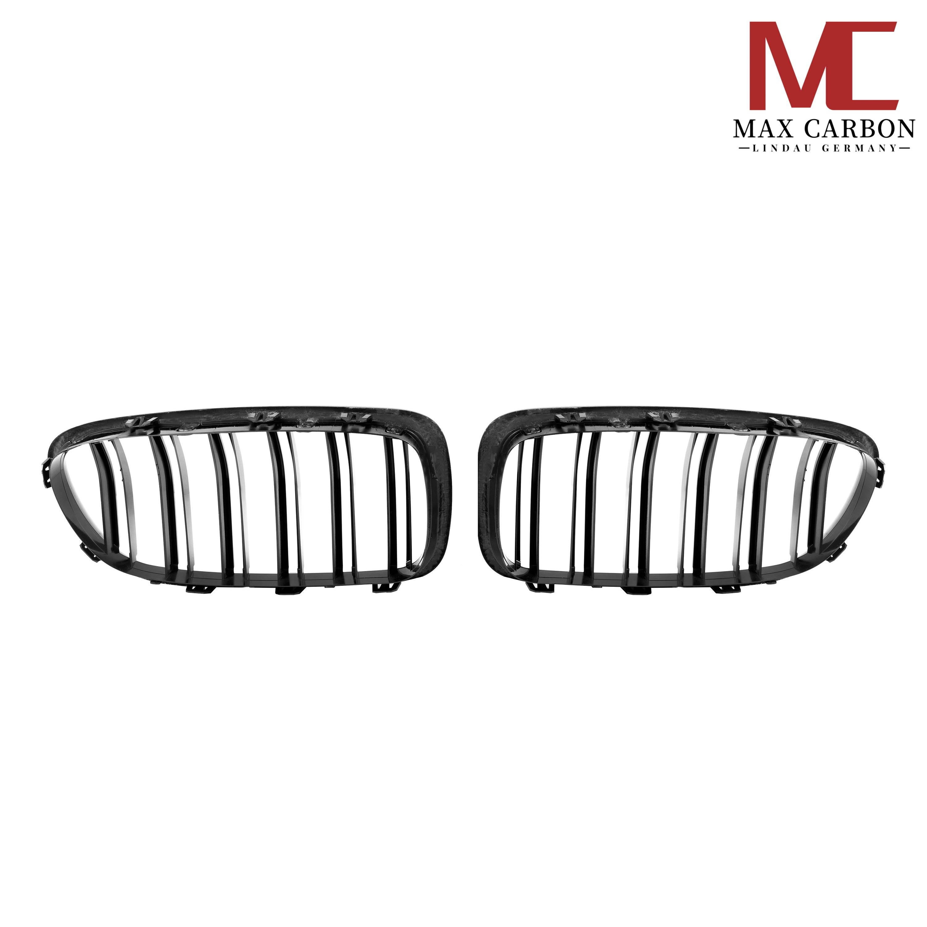 Dry-Carbon Kühlergrill Nieren passend für BMW M5 F10 & M6 F12 F13 F06 – Carbon statt Chrom