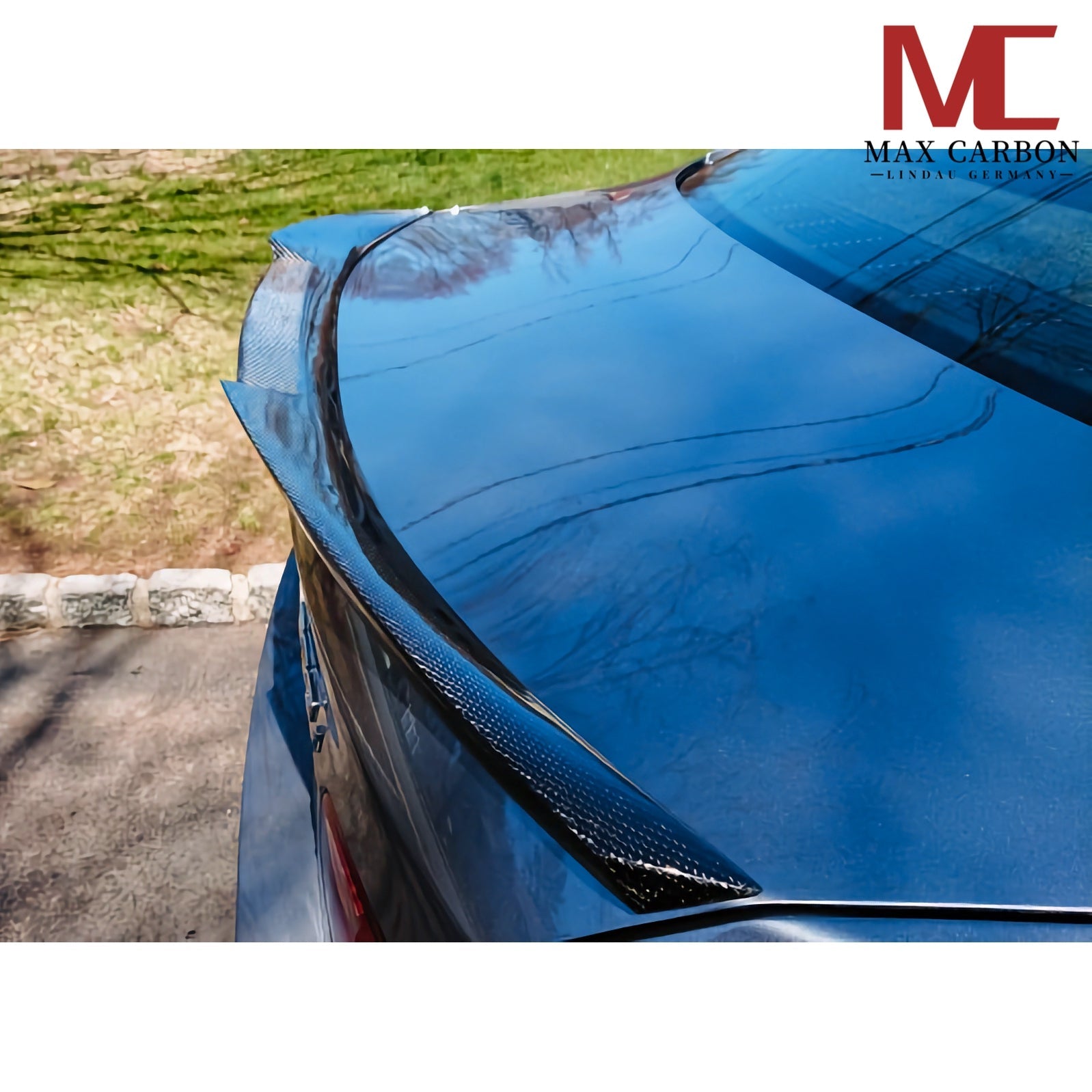 Dry-Carbon Heckspoiler Ducktail passend für BMW M5 F10 / 5er F10 – Heck mit Kante