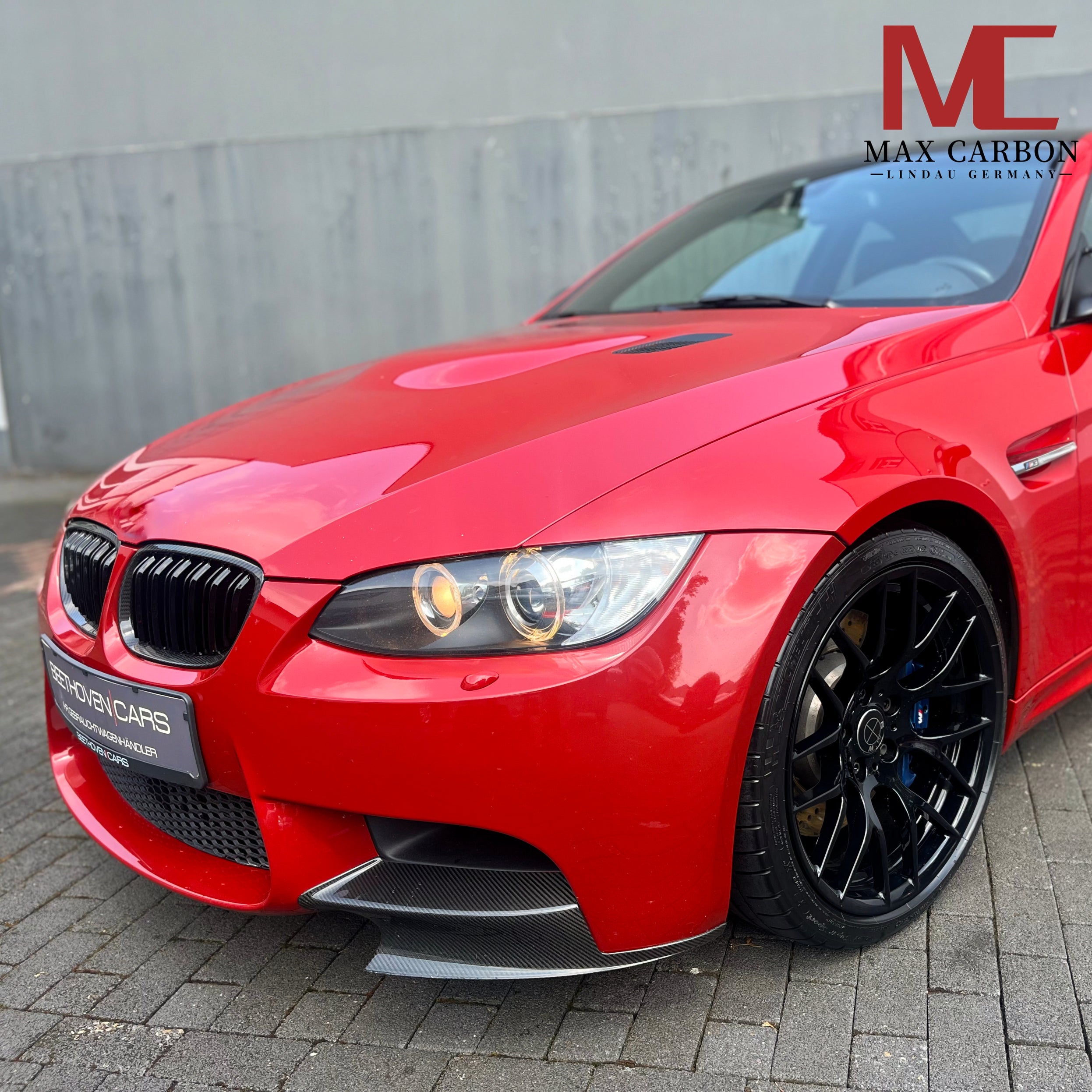 Dry-Carbon Kühlergrill-Satz passend für BMW M3 E90 E92 E93 – Nieren in Sichtcarbon