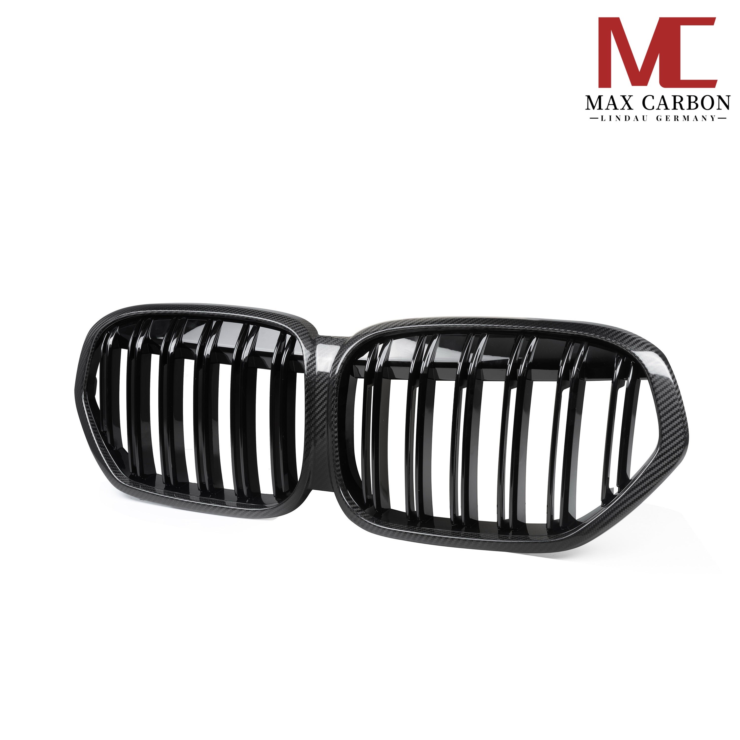 Dry Carbon Kühlergrill Nieren Gitter für BMW X1 F48