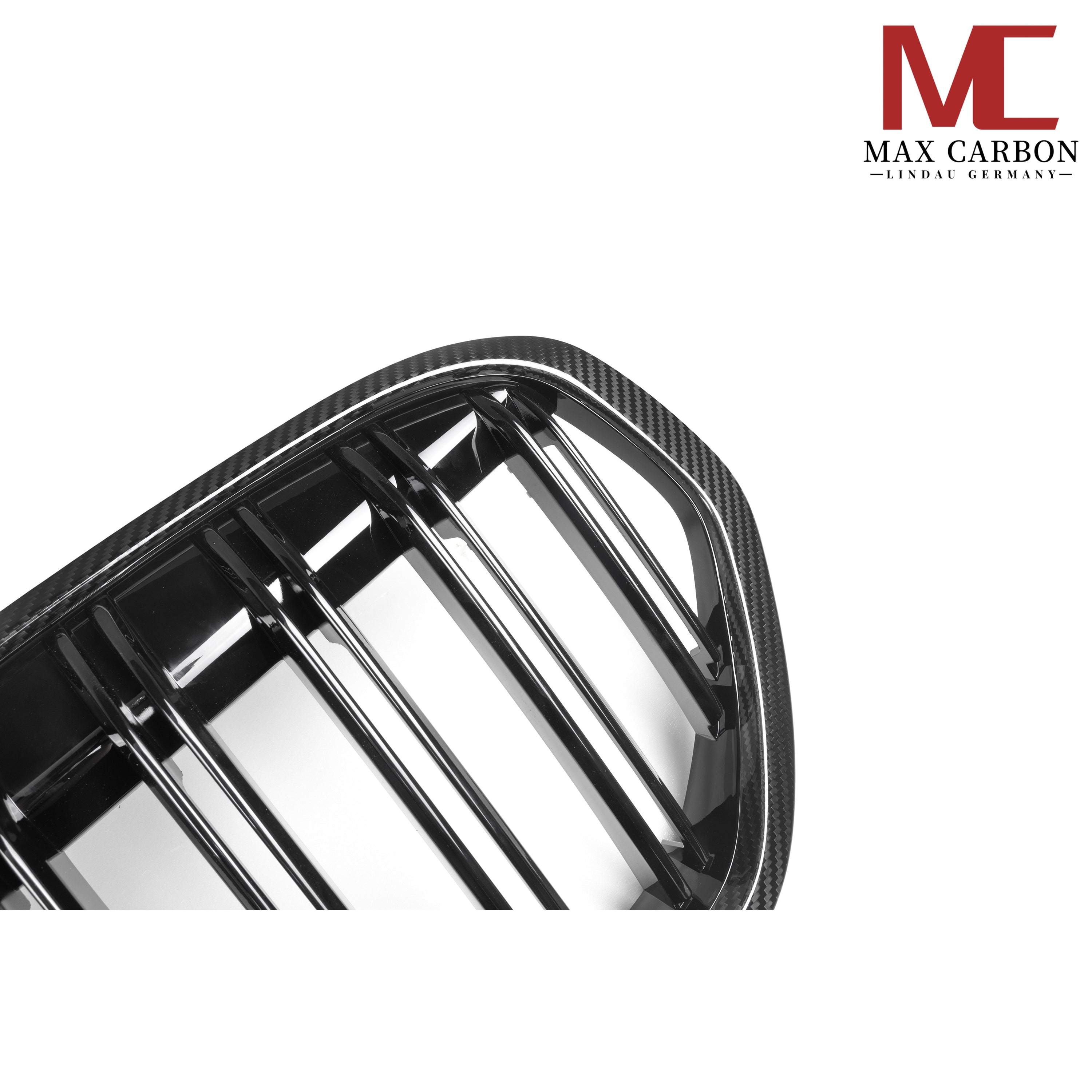 Dry Carbon Kühlergrill Nieren Gitter für BMW X1 F48