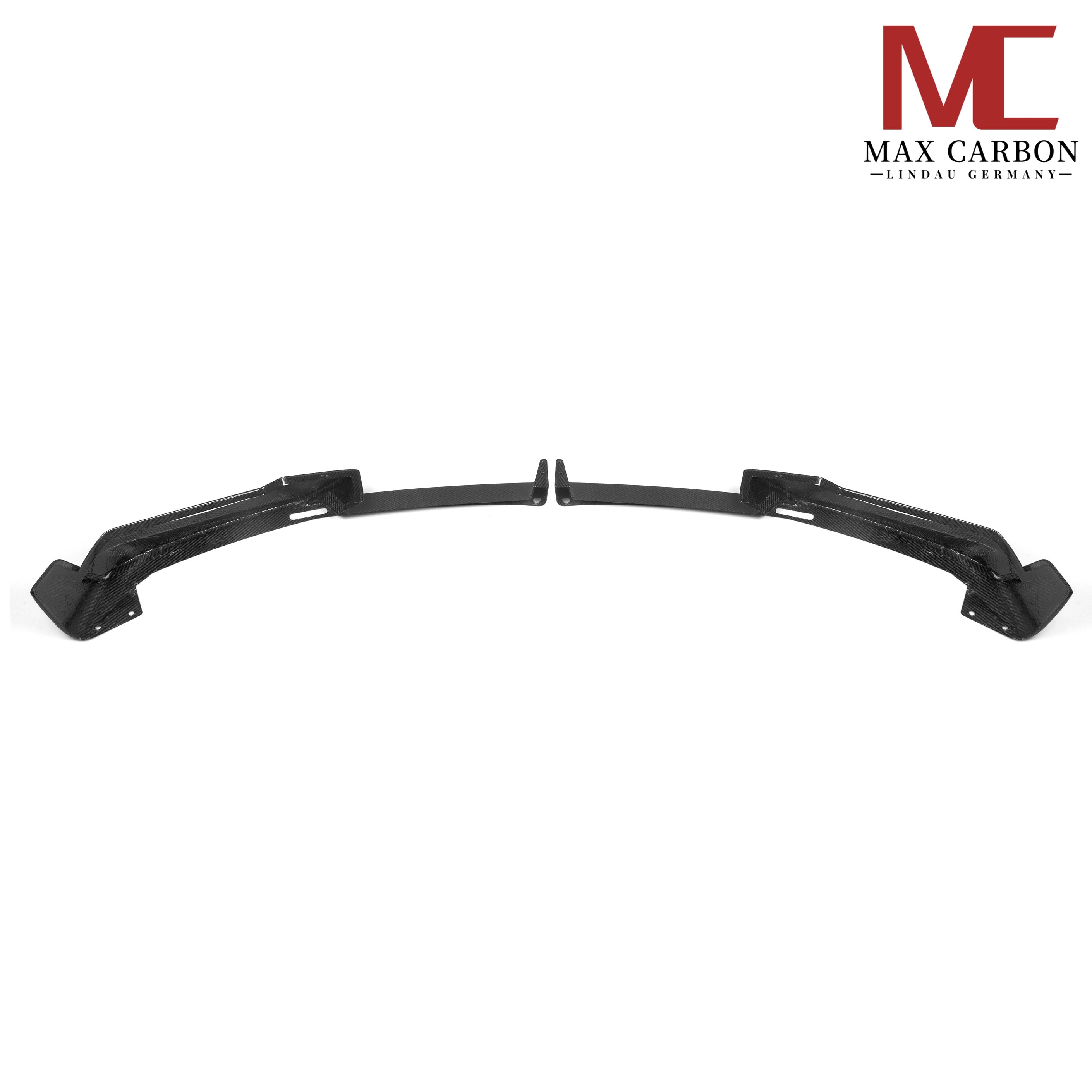 Dry-Carbon Frontlippe passend für BMW X5 G05 LCI – schärfere Front in echtem Carbon