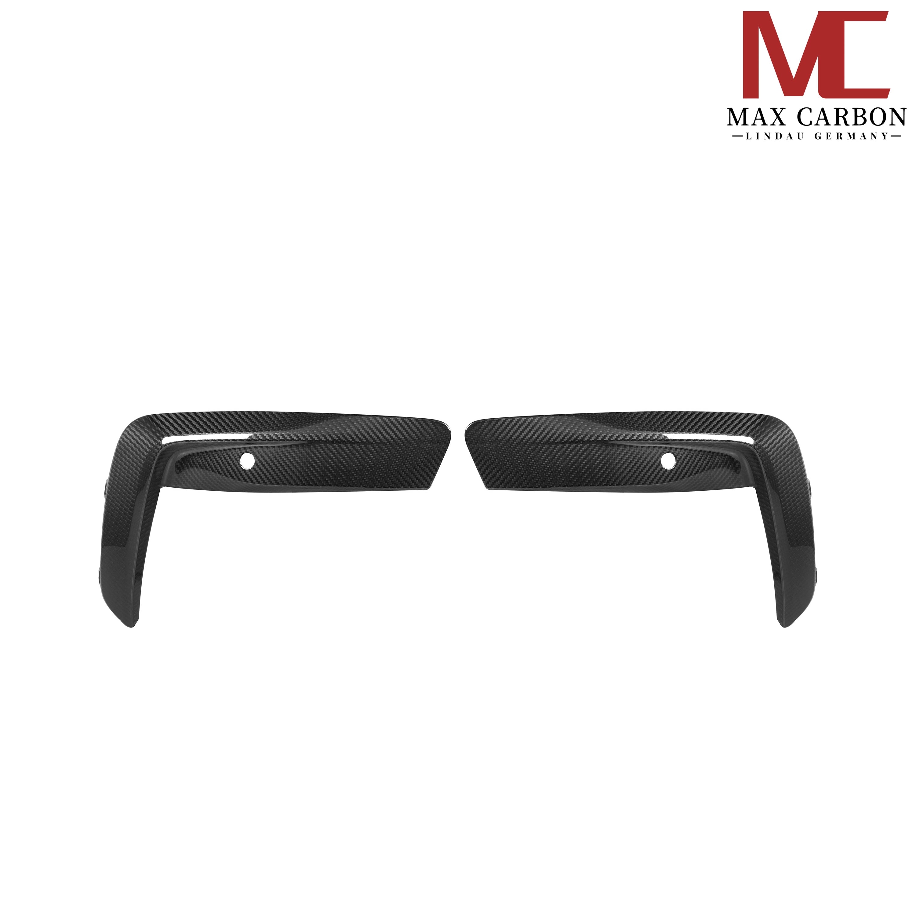 Dry-Carbon Frontansatz passend für BMW M8 F91 F92 F93 Pre-LCI – Frontsplitter mit Kante