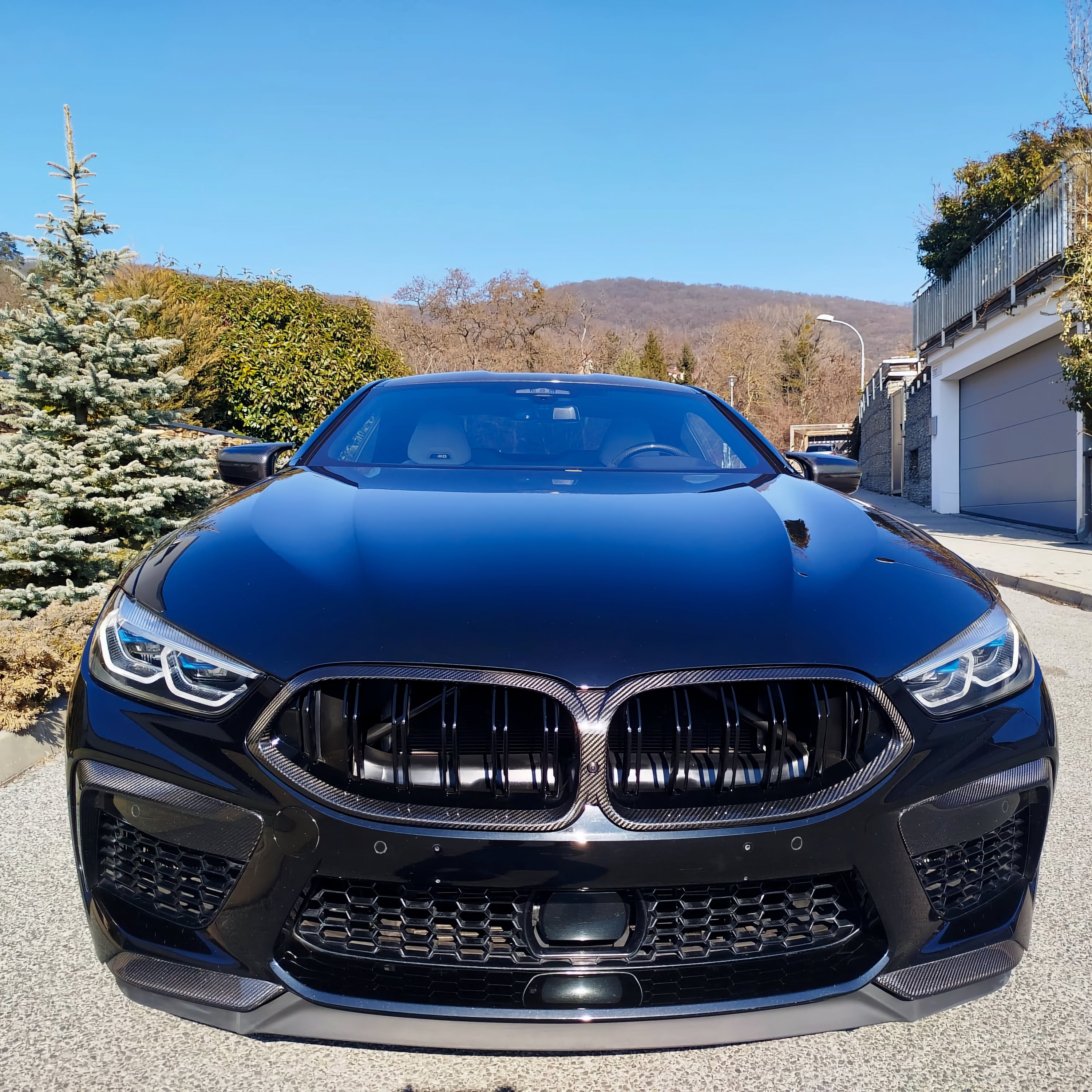 Dry-Carbon Frontansatz passend für BMW M8 F91/F92/F93 Pre-LCI – Performance-Front
