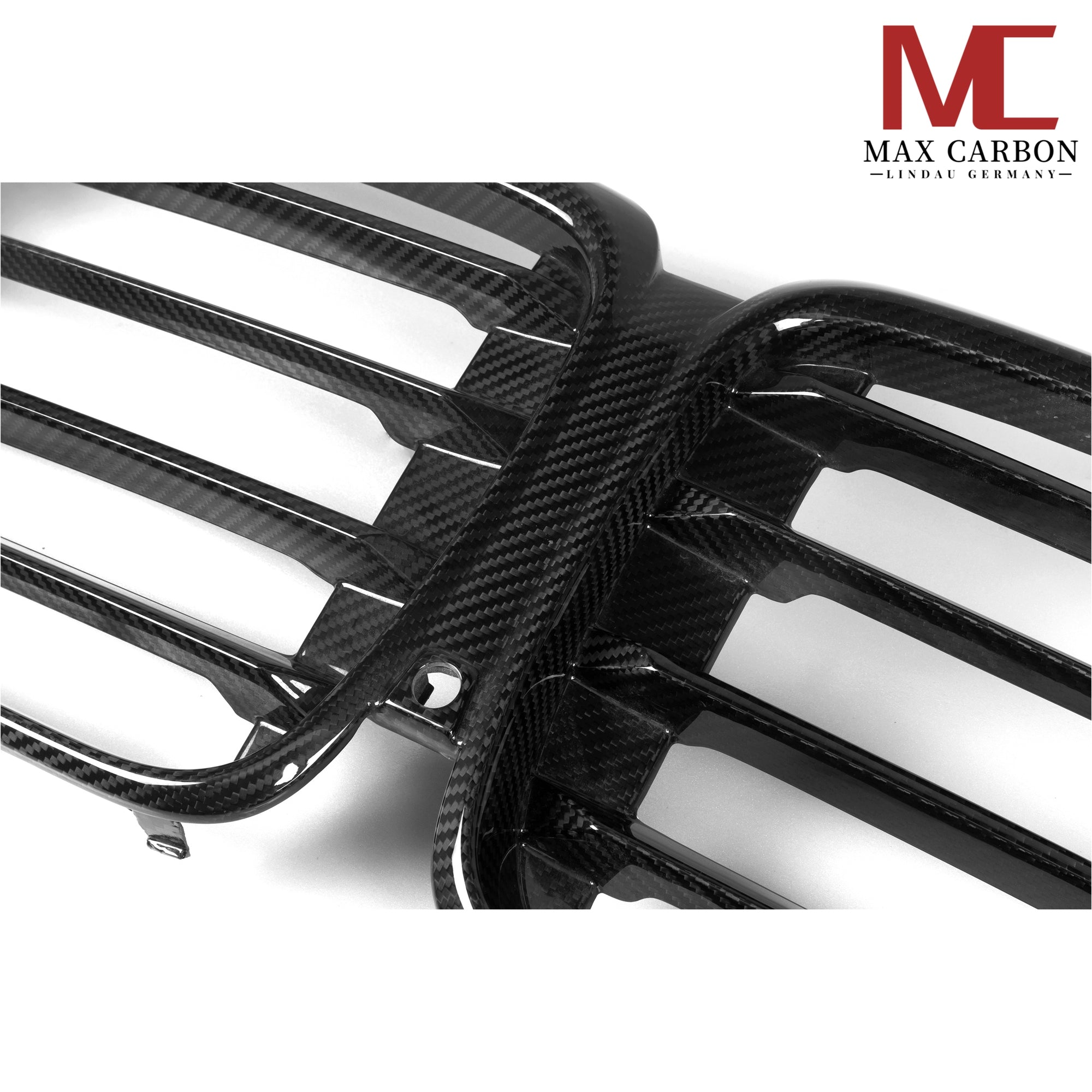 Dry-Carbon Kühlergrill-Nieren passend für BMW X5 G05 LCI – Carbon-Front statt Serie