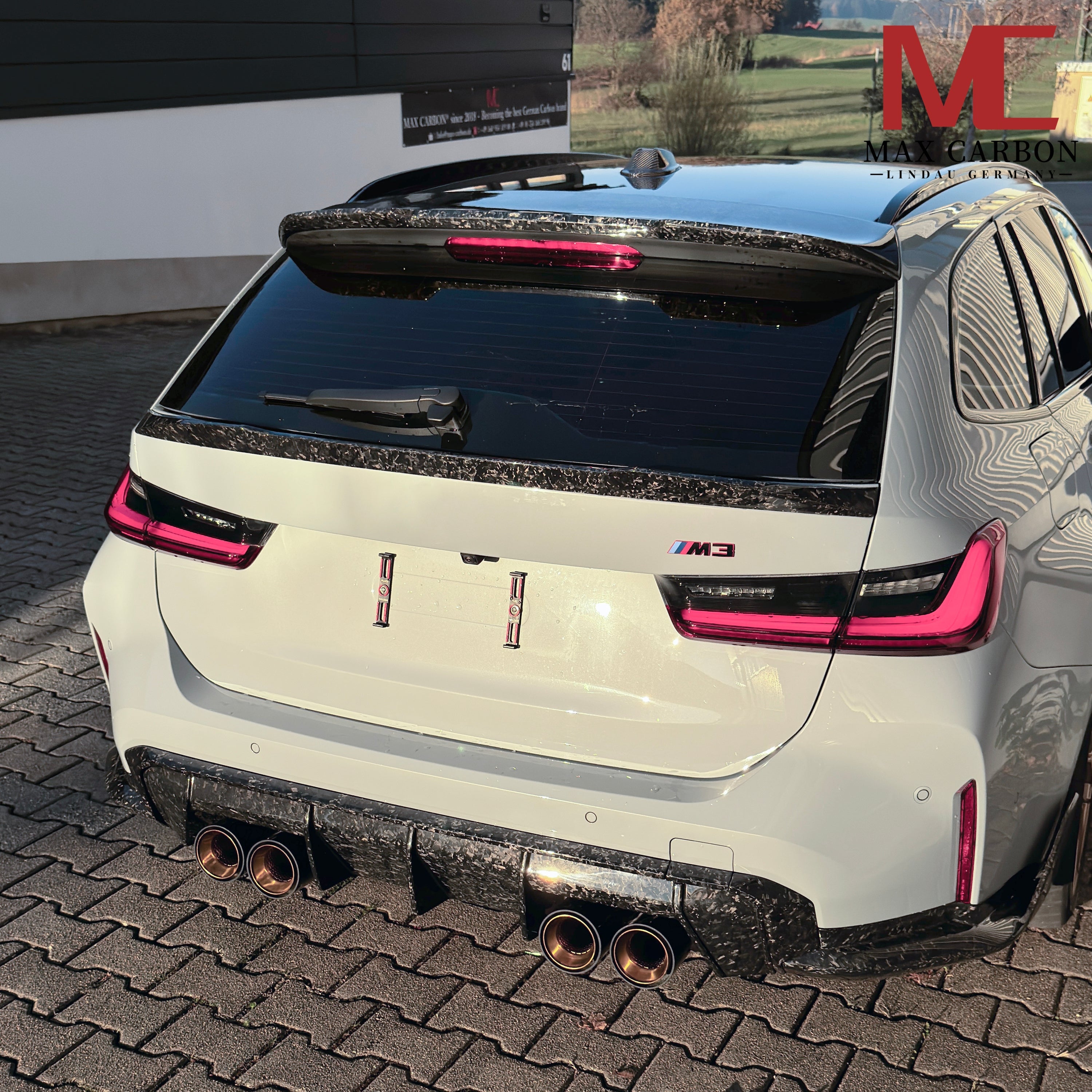 Dry-Carbon Heckspoiler BIG-Style für BMW M3 G81 & 3er G21