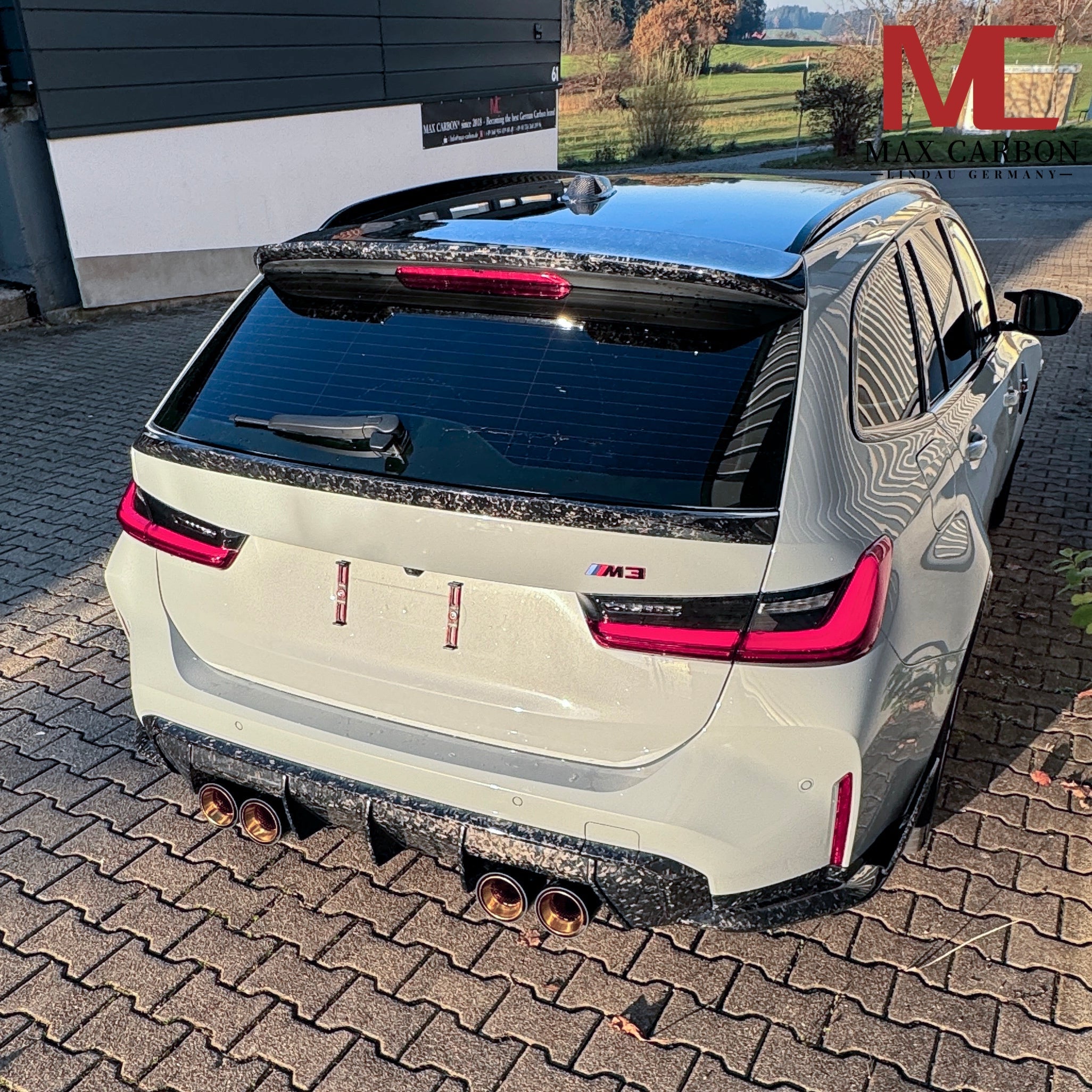 Dry-Carbon Heckspoiler BIG-Style für BMW M3 G81 & 3er G21