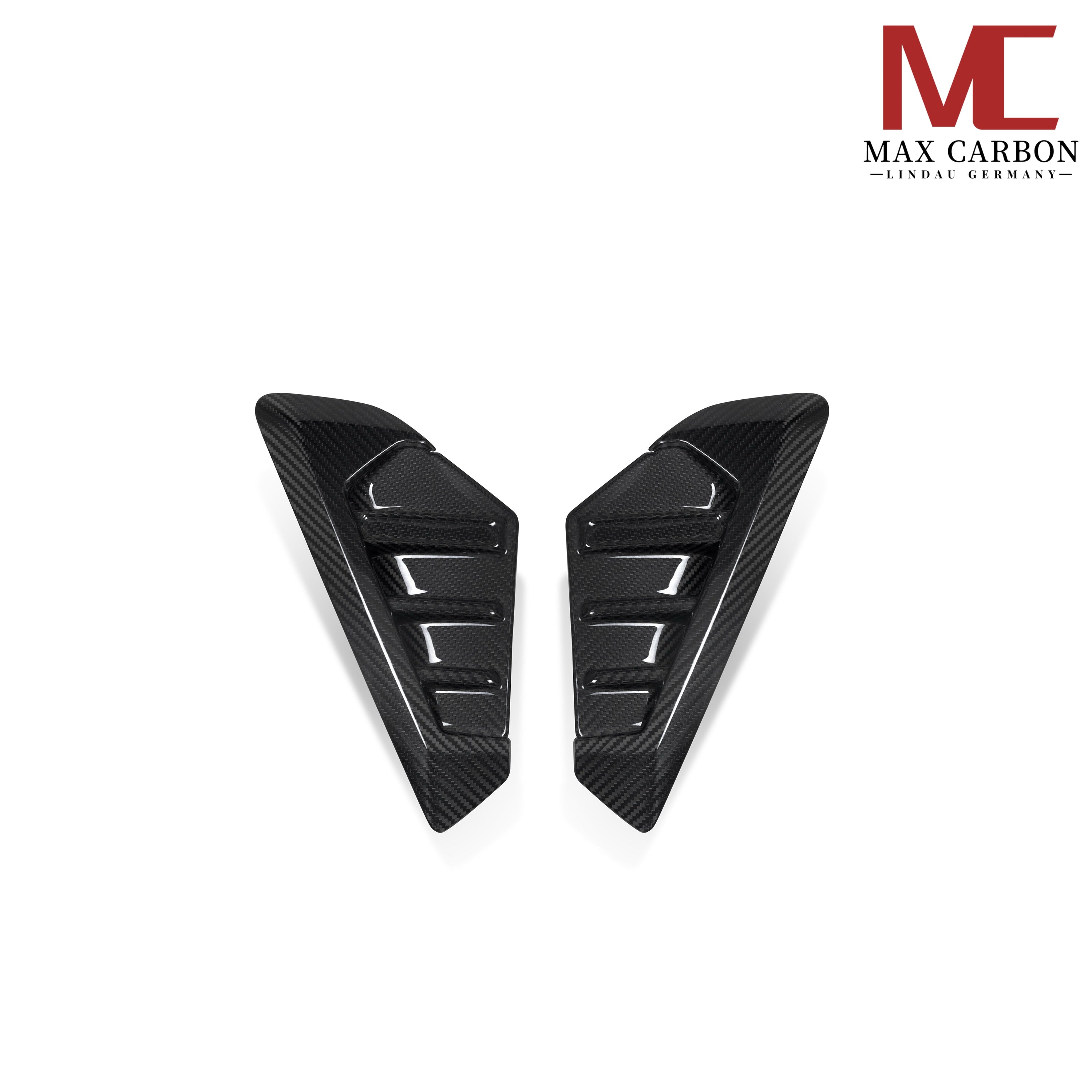 Dry Carbon Kotflügelaufsatz Lufteinlass für BMW X5 G05 LCI