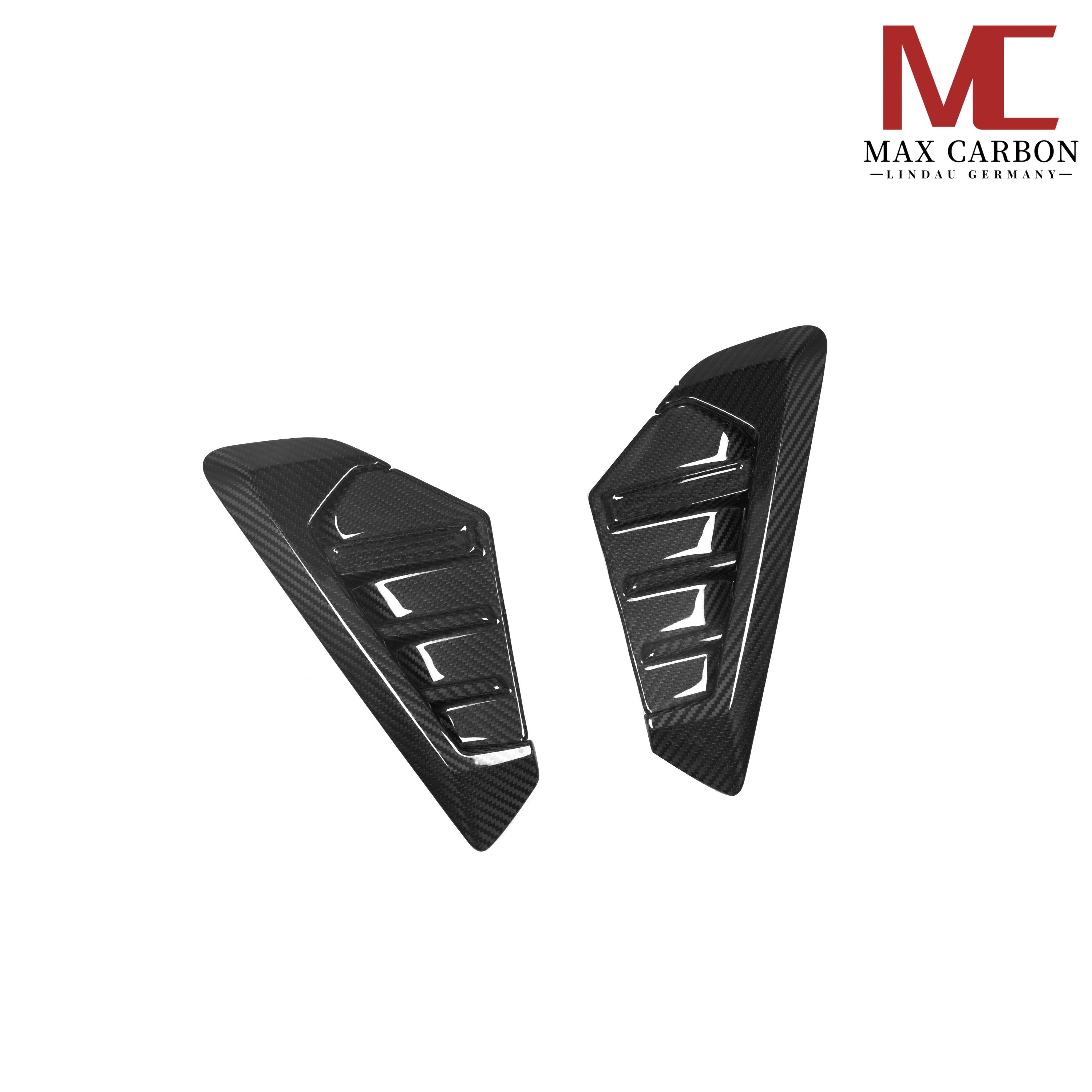 Dry Carbon Kotflügelaufsatz Lufteinlass für BMW X5 G05 LCI