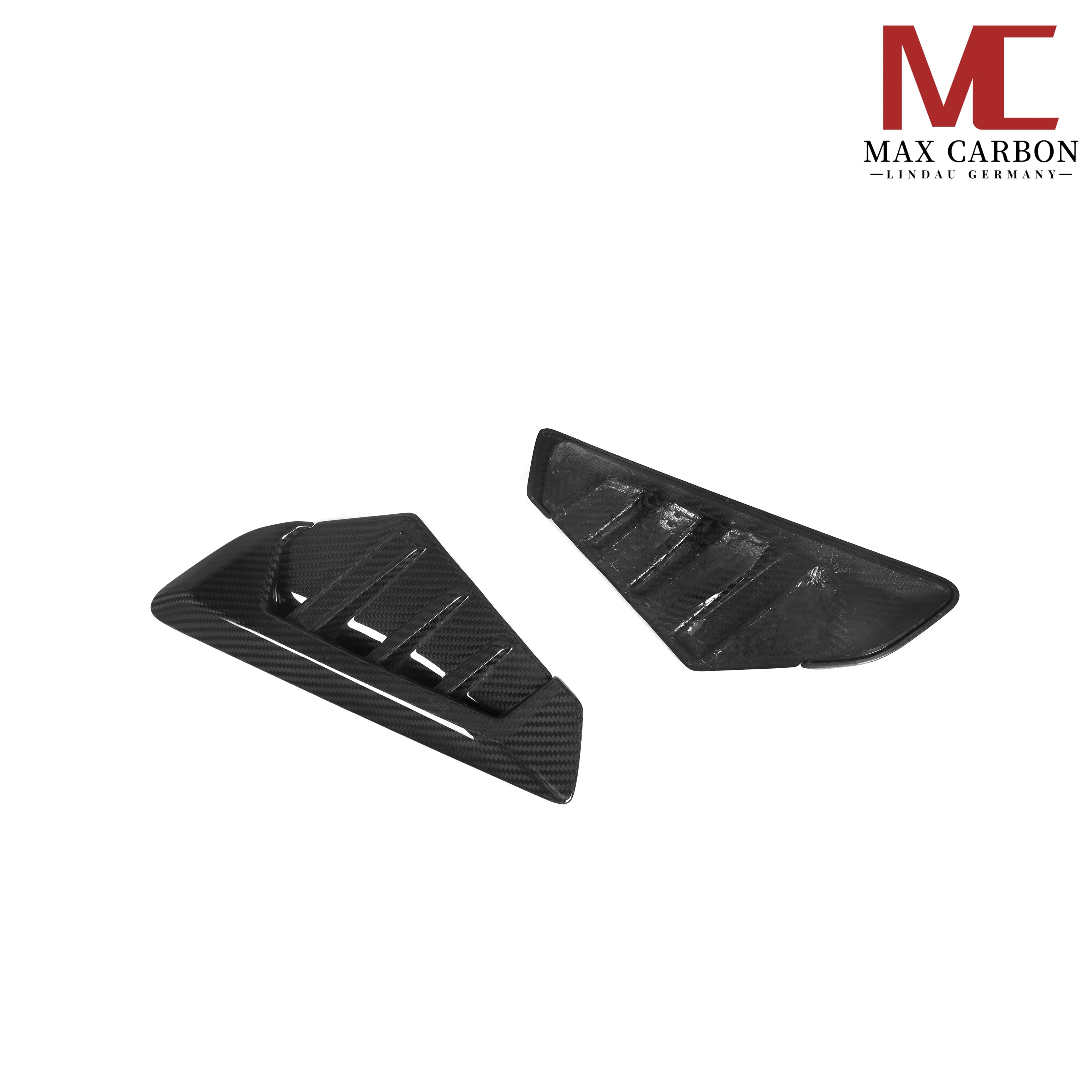 Dry Carbon Kotflügelaufsatz Lufteinlass für BMW X5 G05 LCI