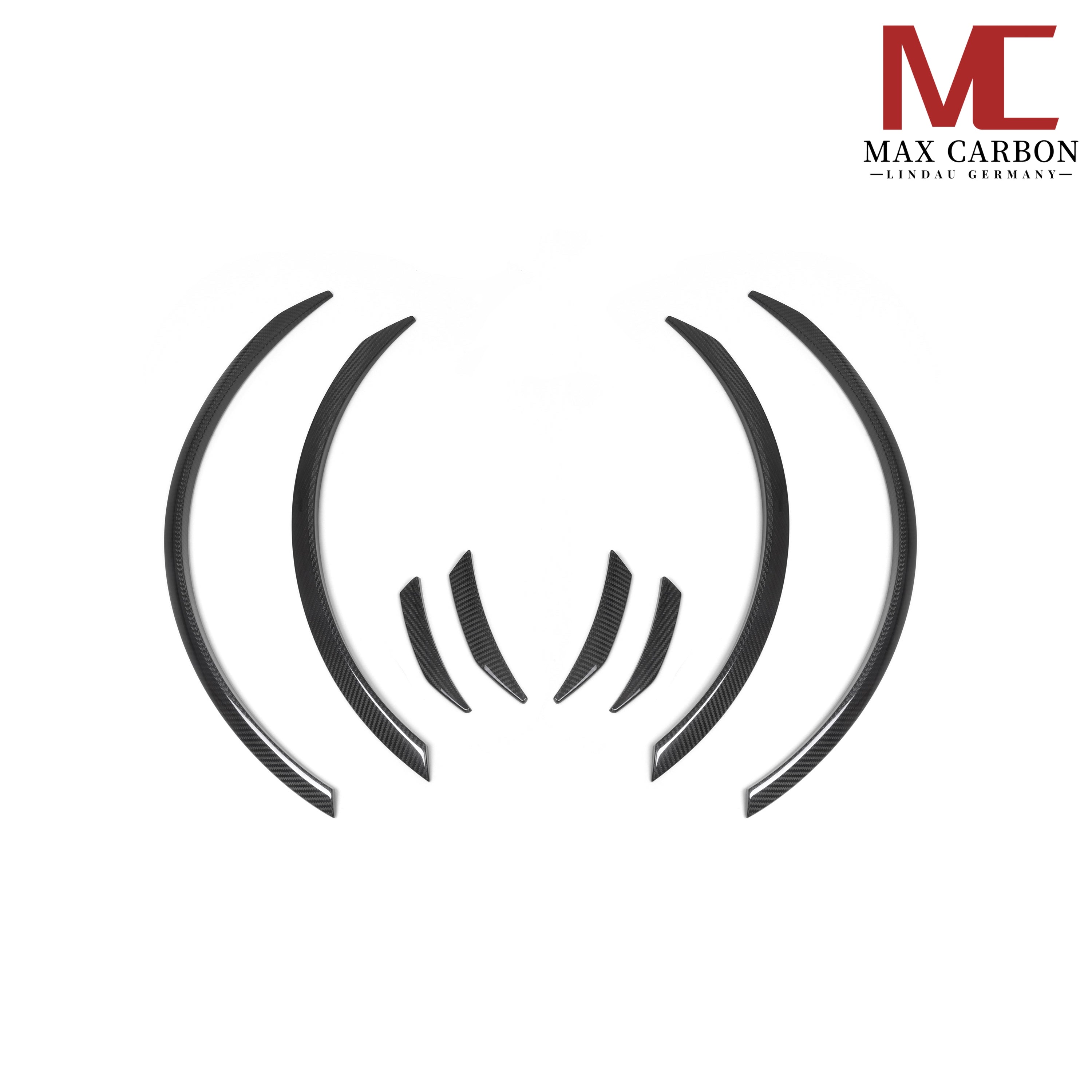 Dry Carbon Kotflügelverbreiterungen für BMW 4er G22 G23